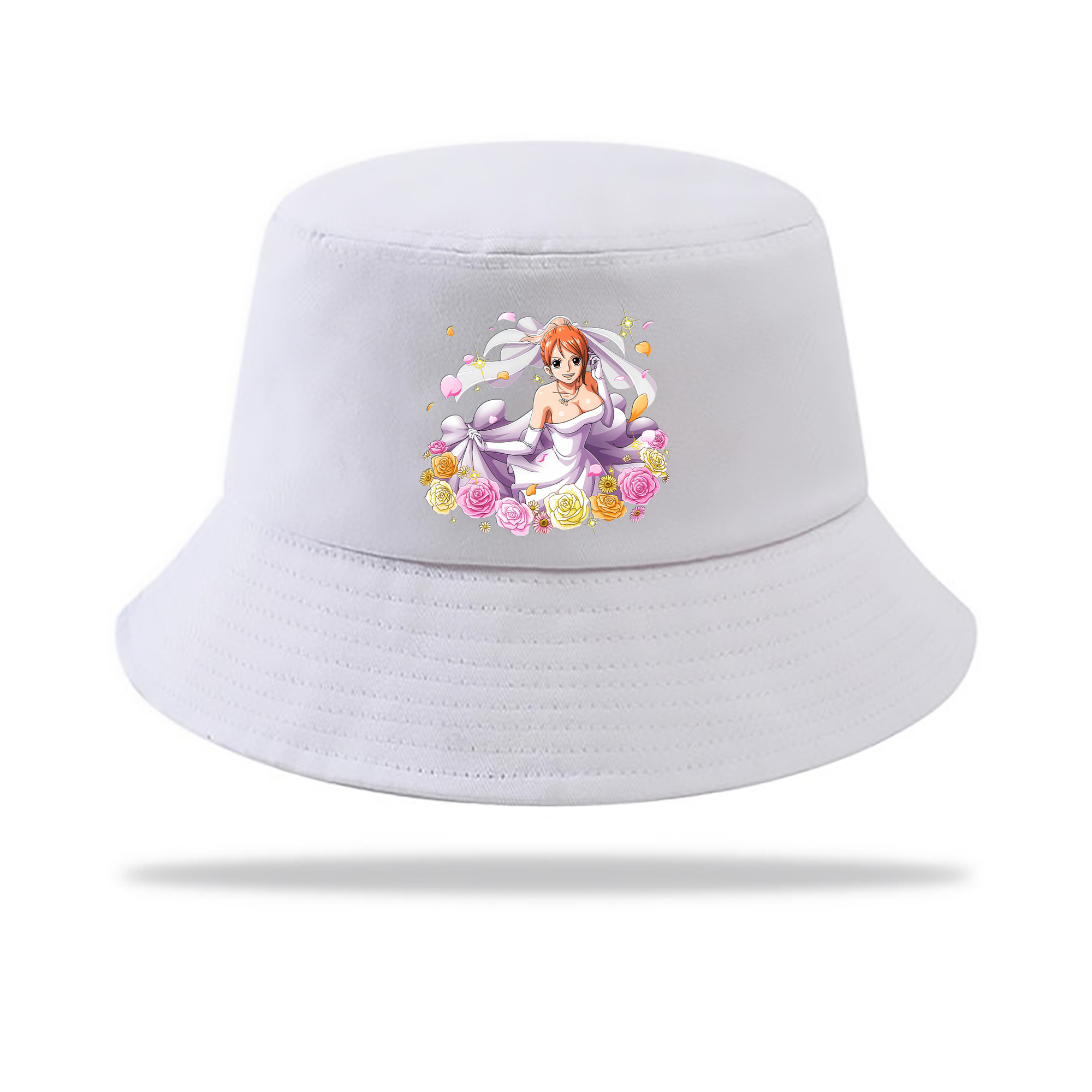 （画像用） ワンピース ナミ ONE PIECE Nami アウトドア日除けバケットハット