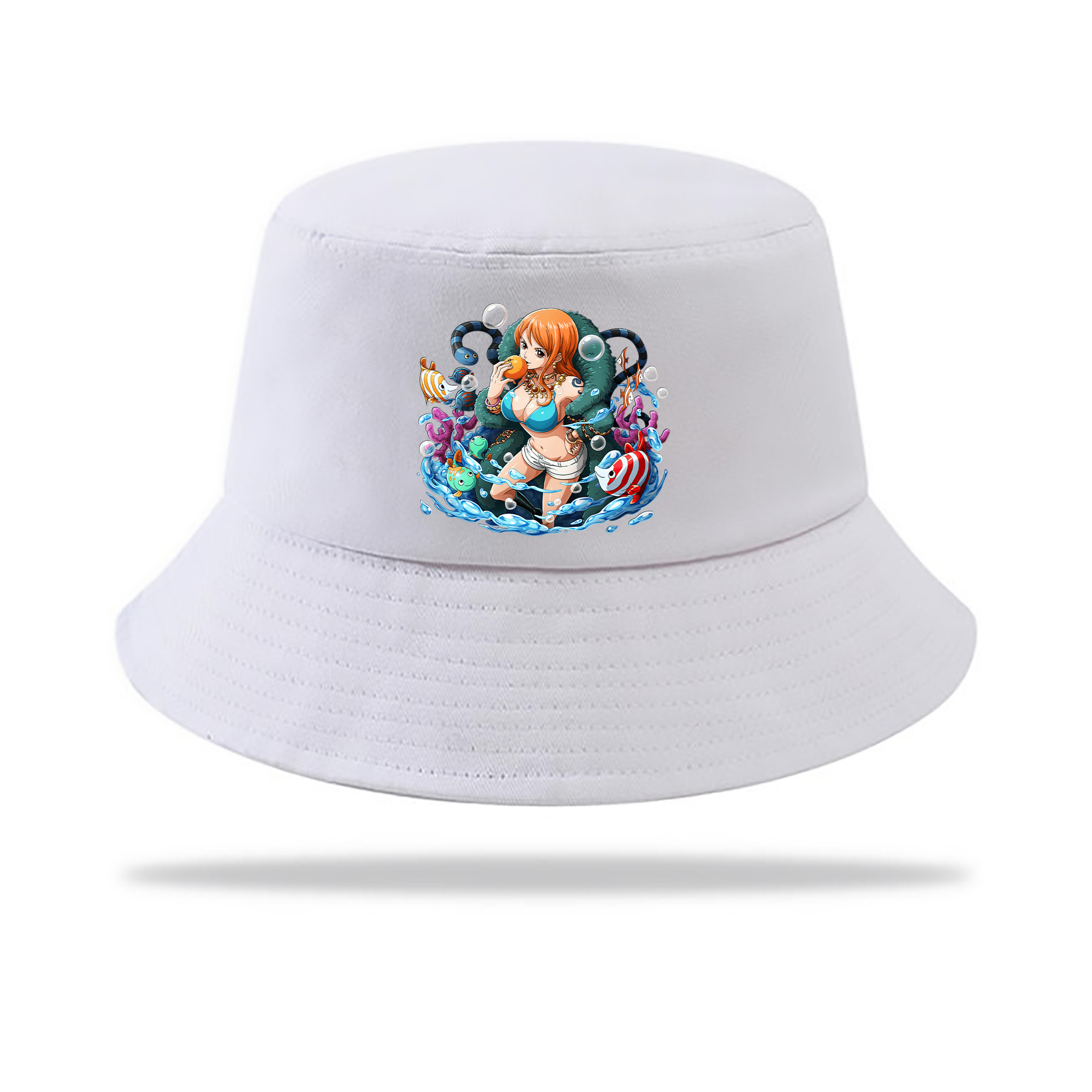 （画像用） ワンピース ナミ ONE PIECE Nami アウトドア日除けバケットハット