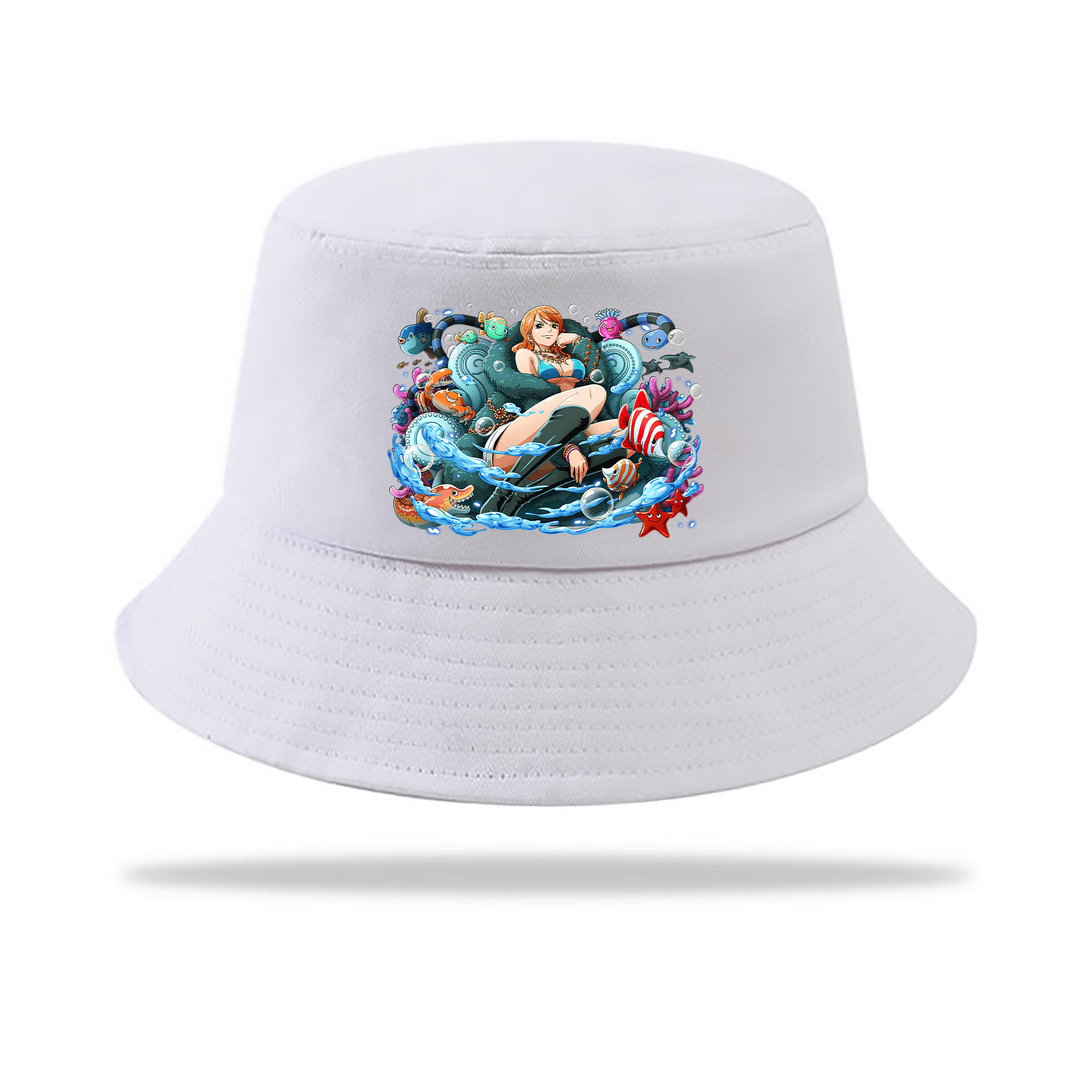 （画像用） ワンピース ナミ ONE PIECE Nami アウトドア日除けバケットハット