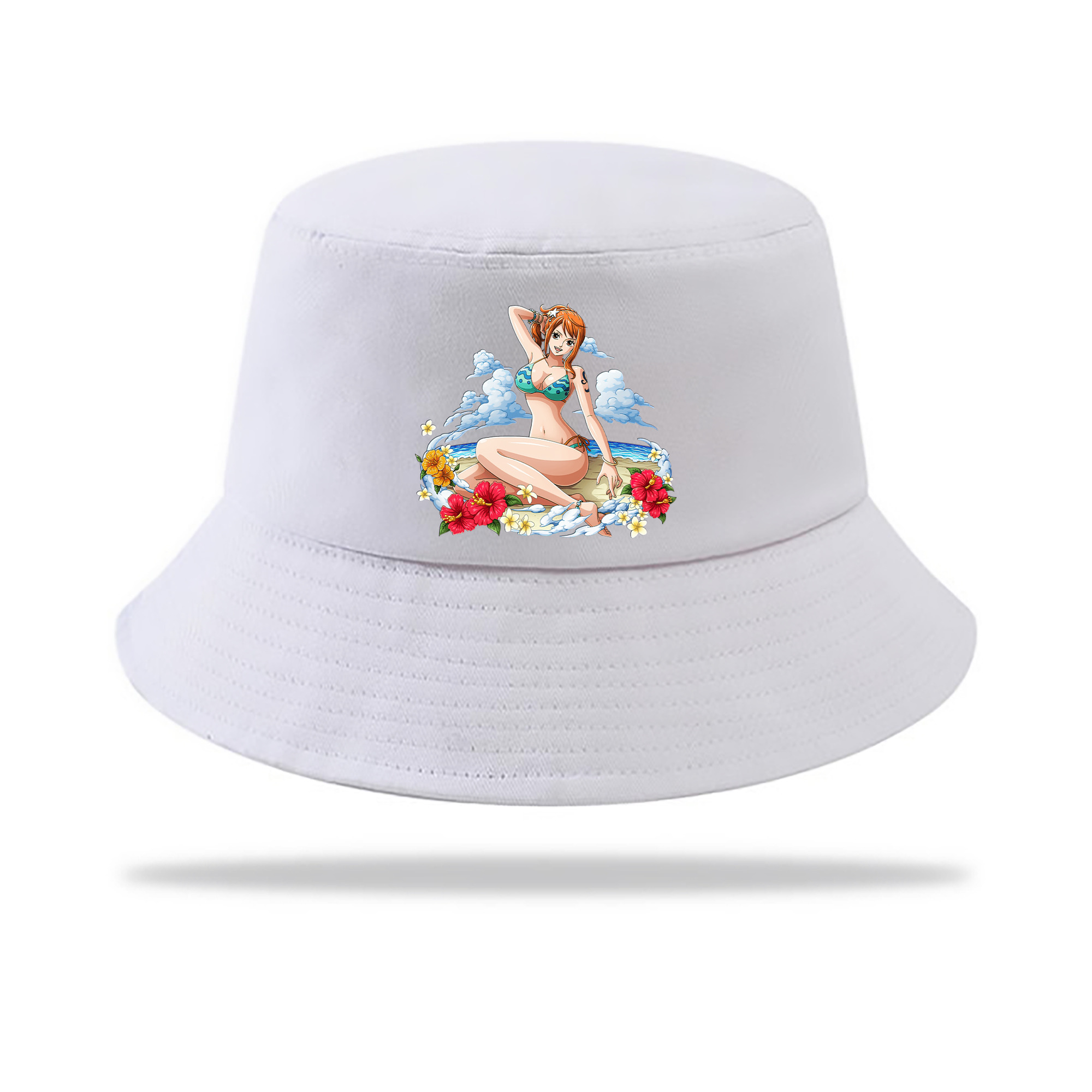 （画像用） ワンピース ナミ ONE PIECE Nami アウトドア日除けバケットハット