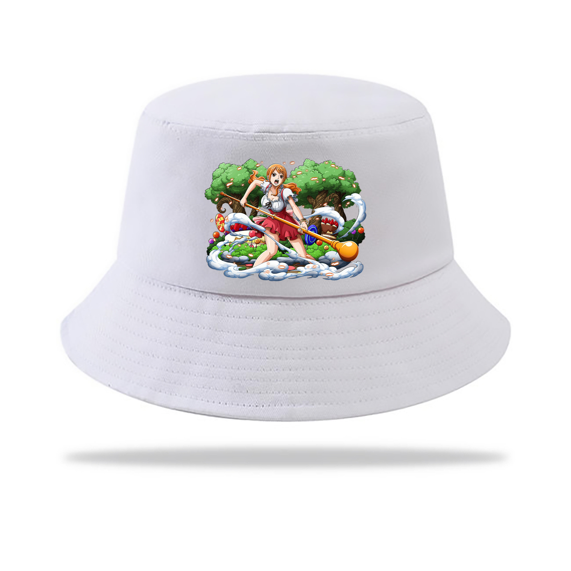 （画像用） ワンピース ナミ ONE PIECE Nami アウトドア日除けバケットハット