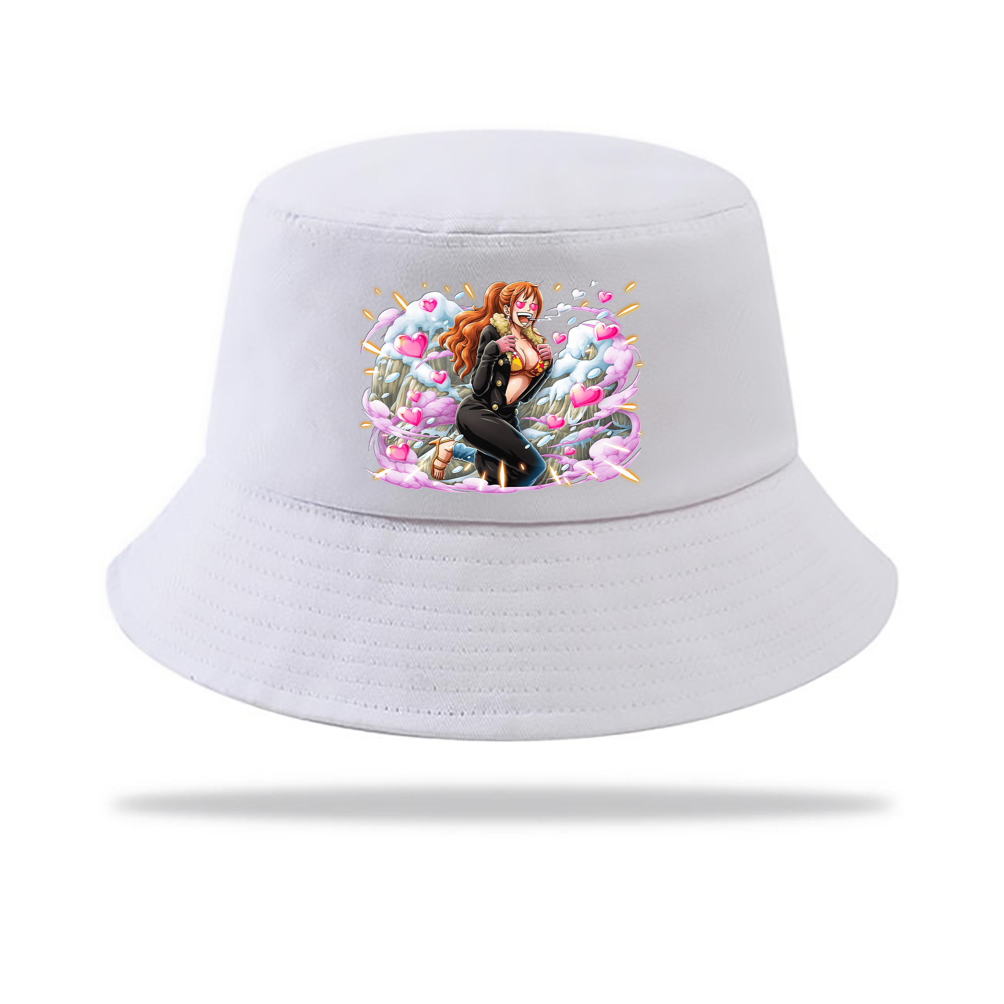 （画像用） ワンピース ナミ ONE PIECE Nami アウトドア日除けバケットハット