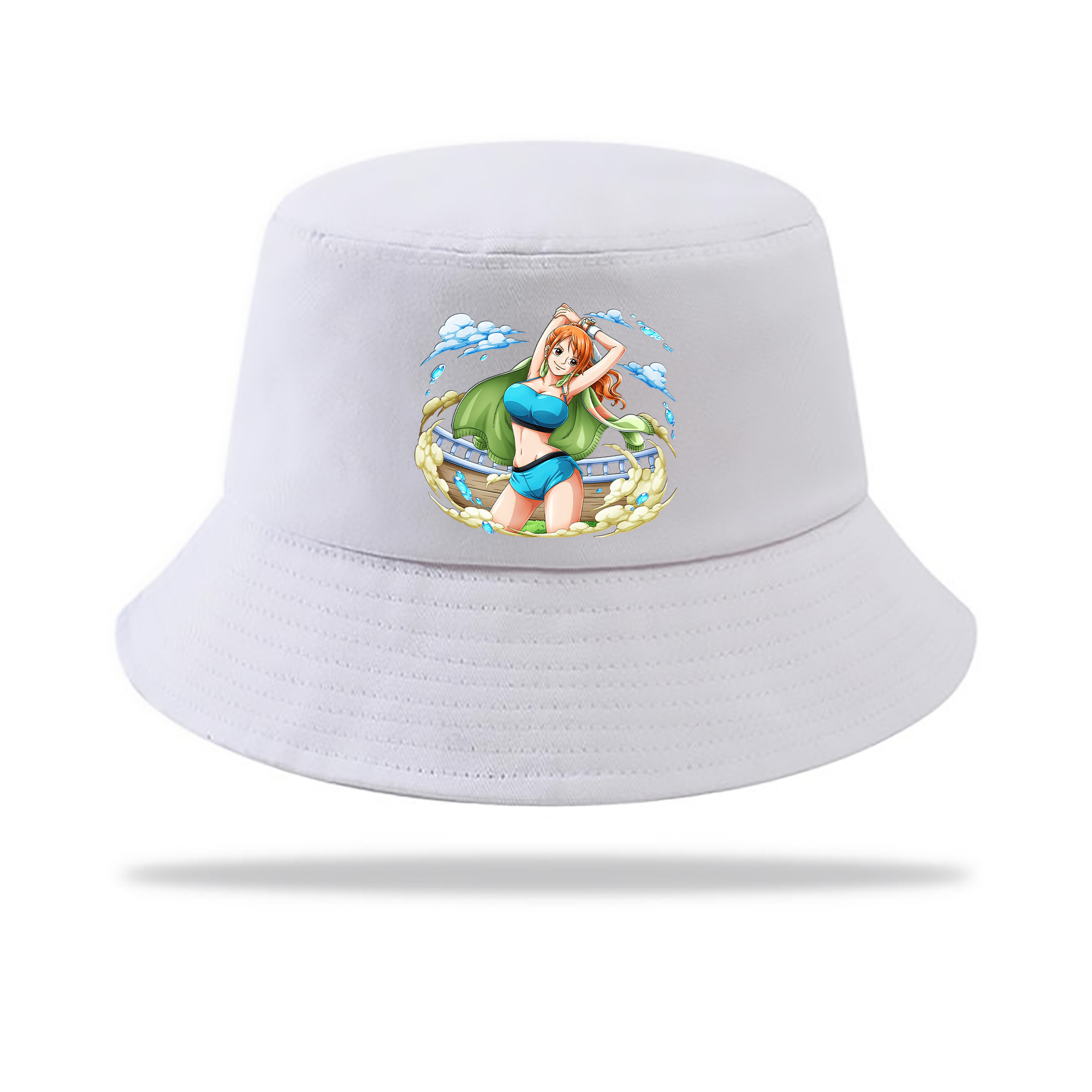 （画像用） ワンピース ナミ ONE PIECE Nami アウトドア日除けバケットハット