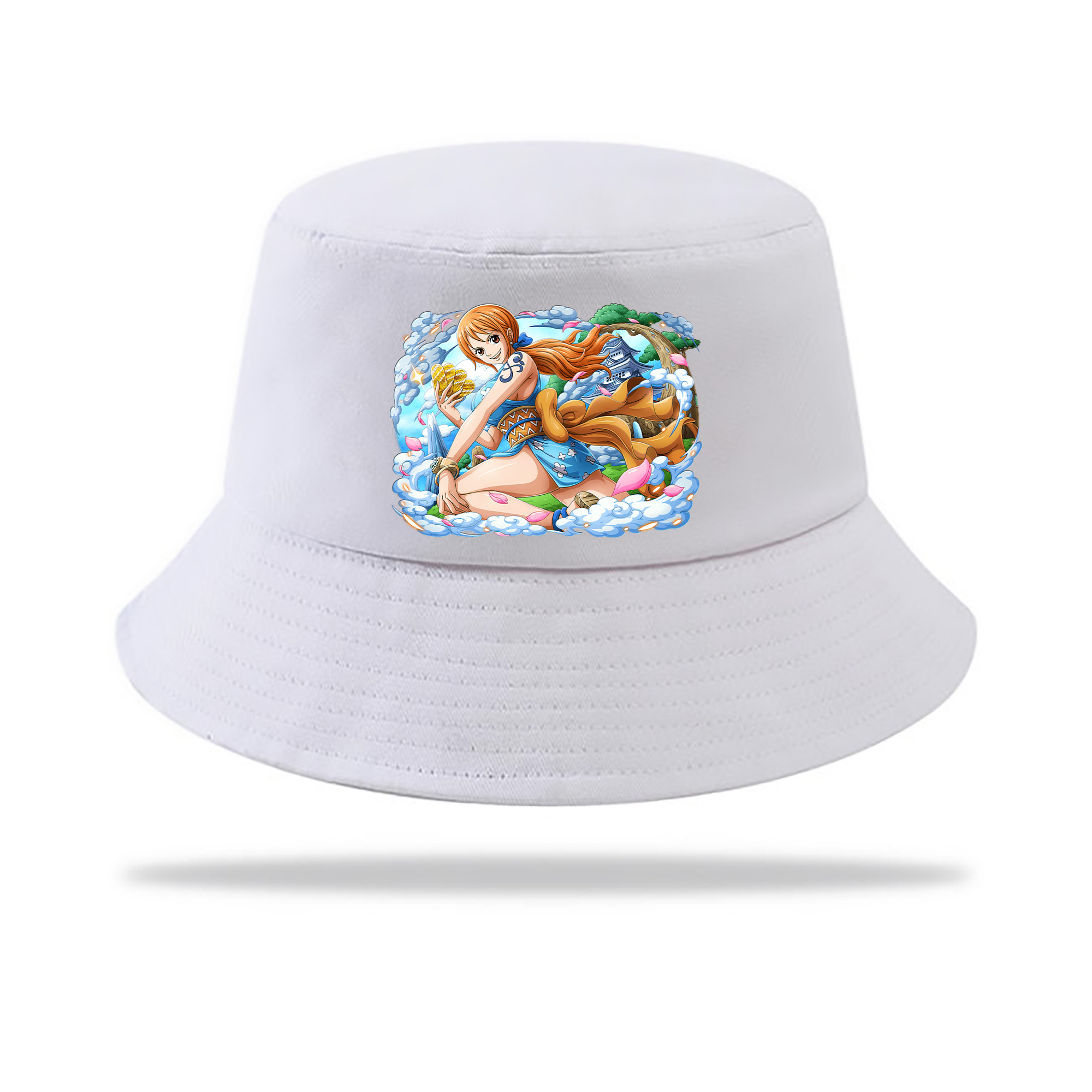 （画像用） ワンピース ナミ ONE PIECE Nami アウトドア日除けバケットハット