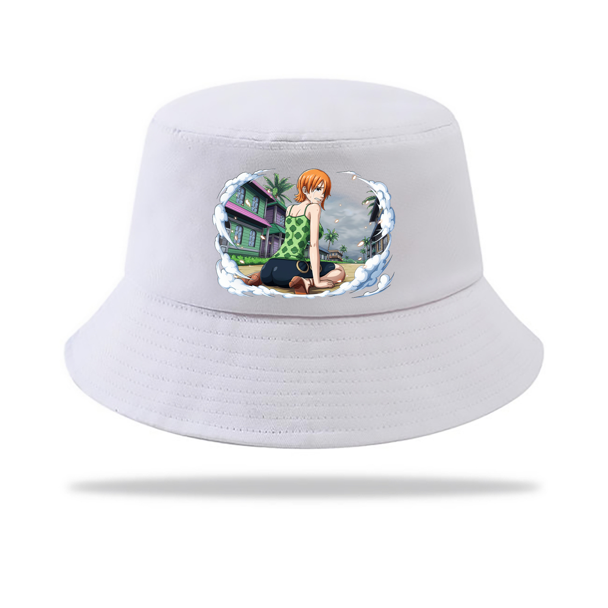 （画像用） ワンピース ナミ ONE PIECE Nami アウトドア日除けバケットハット