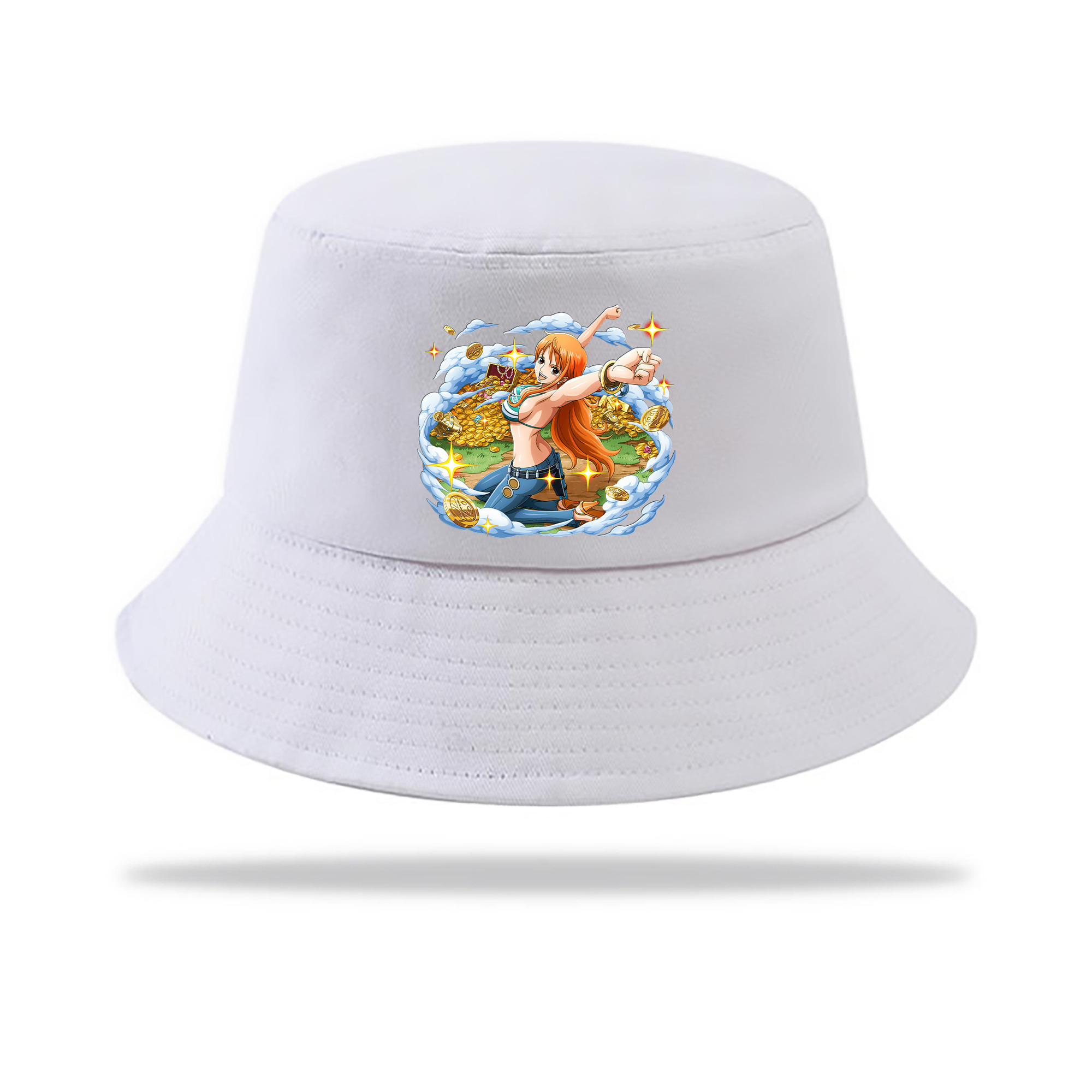 （画像用） ワンピース ナミ ONE PIECE Nami アウトドア日除けバケットハット
