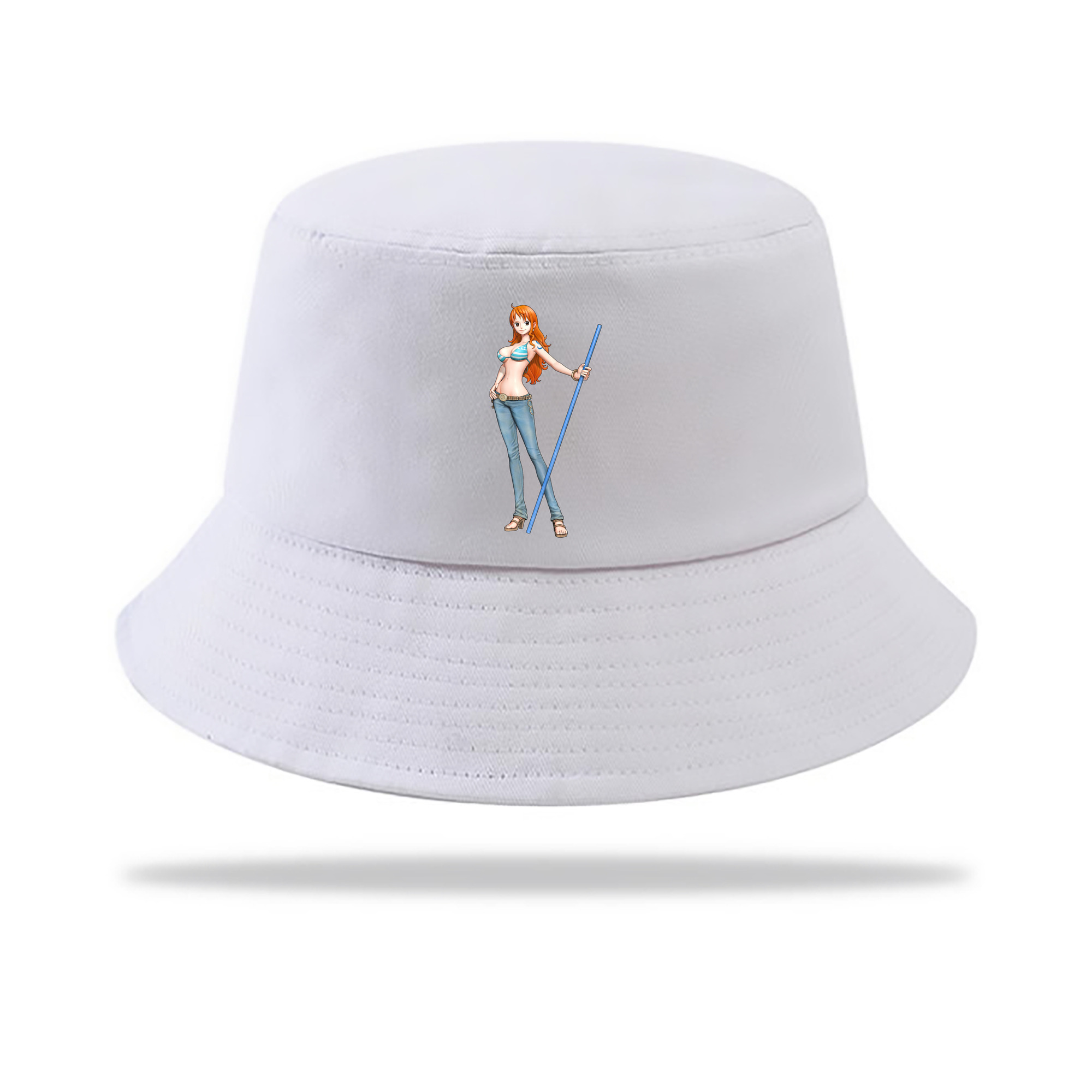 （画像用） ワンピース ナミ ONE PIECE Nami アウトドア日除けバケットハット