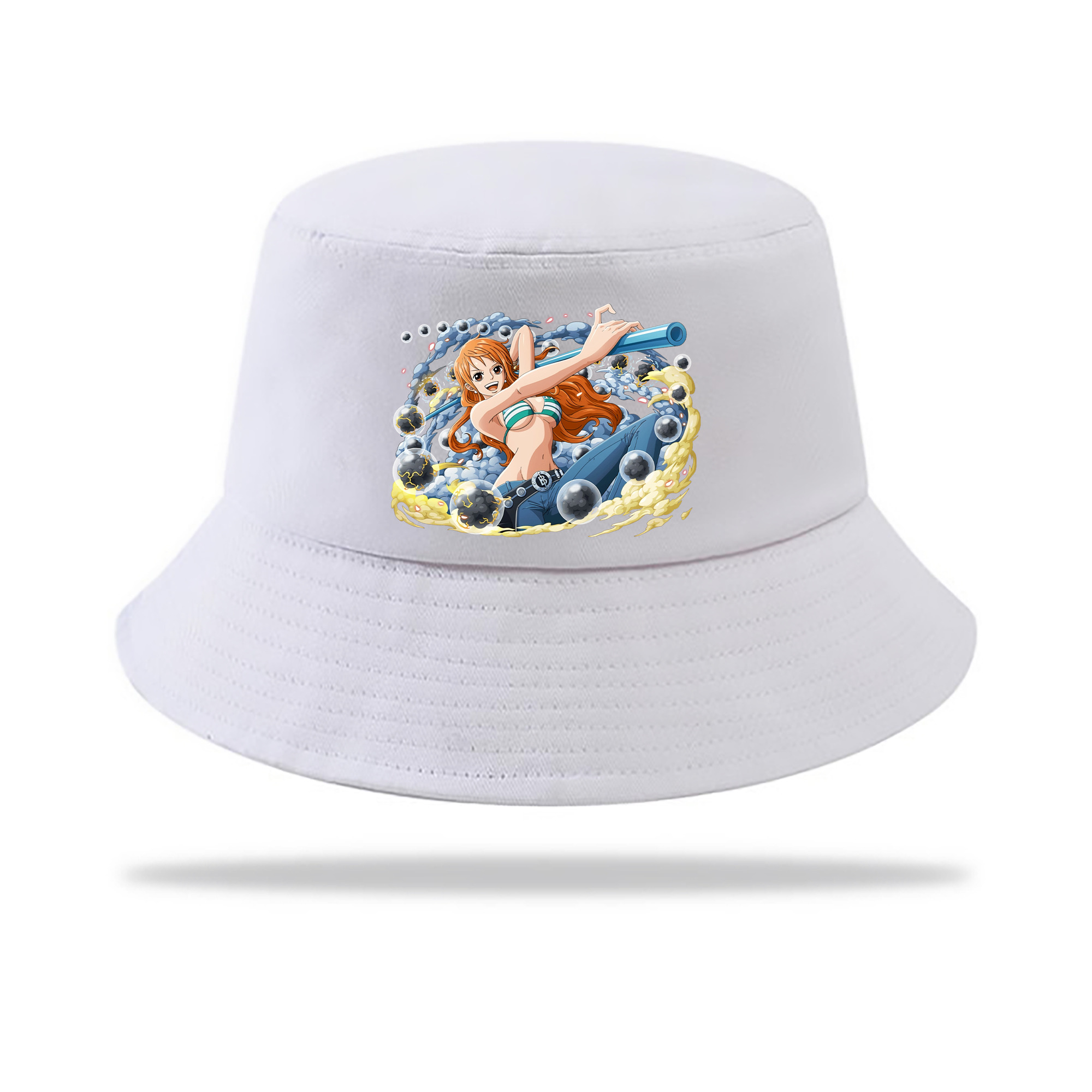 （画像用） ワンピース ナミ ONE PIECE Nami アウトドア日除けバケットハット
