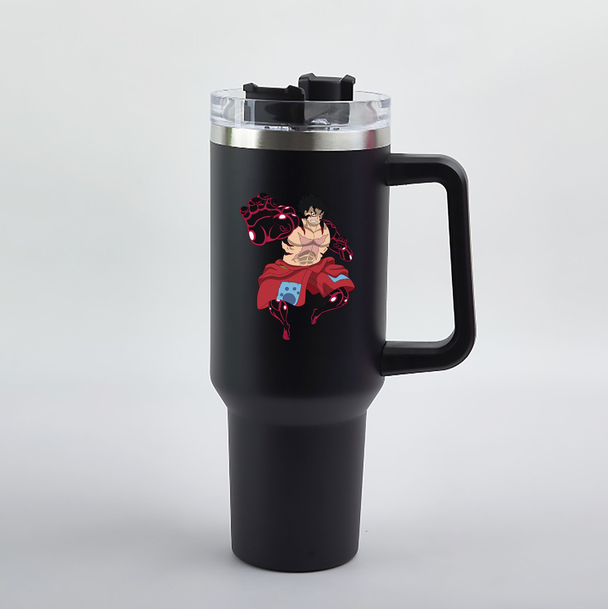 ワンピース モンキー・D・ルフィ ONE PIECE Monkey D. Luffy 1200mL車用タンブラー（カラープリント）