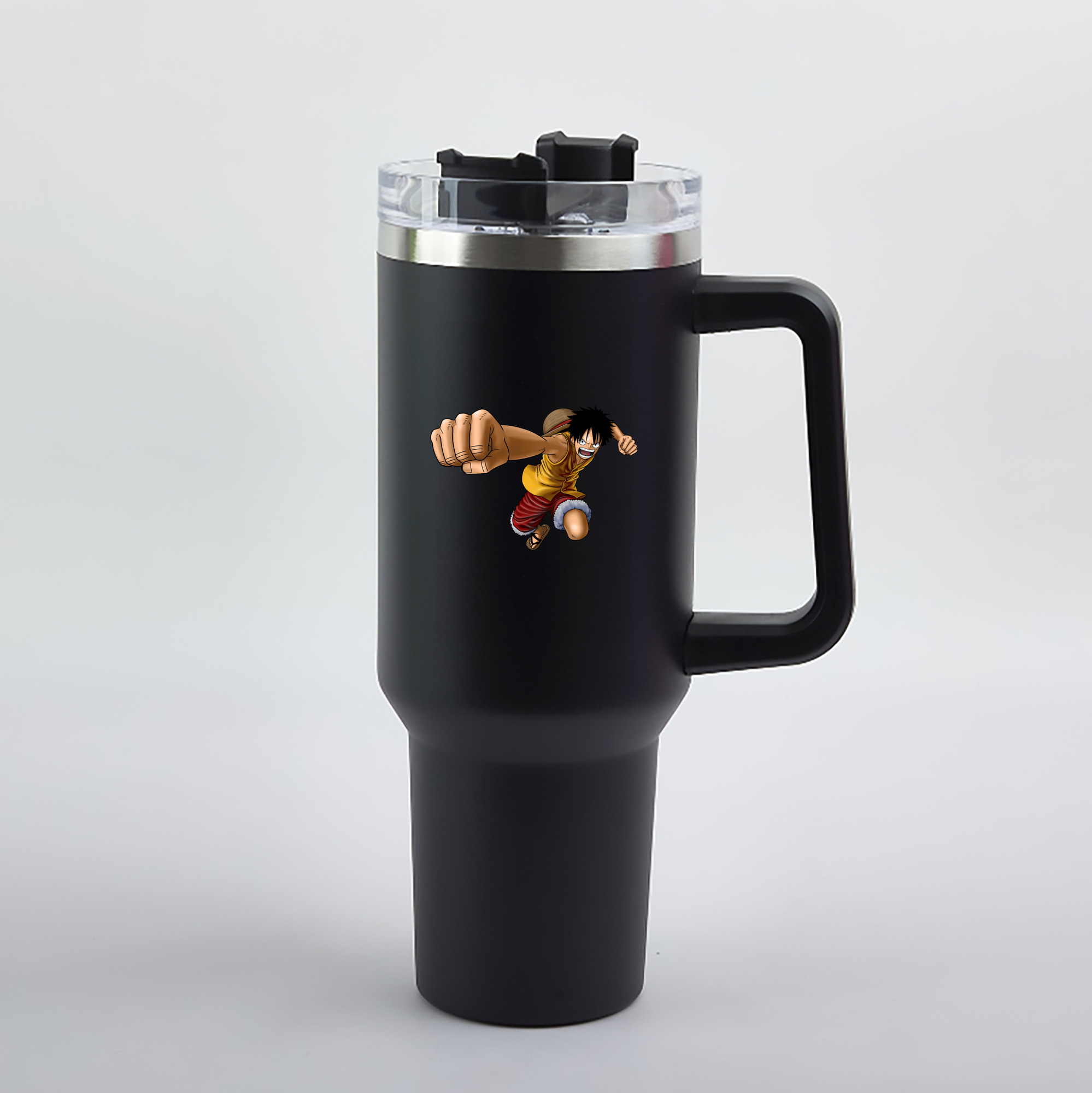 ワンピース モンキー・D・ルフィ ONE PIECE Monkey D. Luffy 1200mL車用タンブラー（カラープリント）