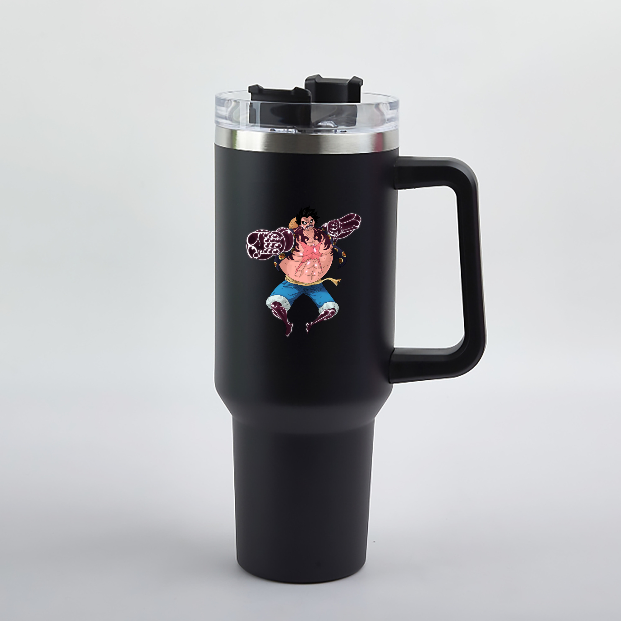 ワンピース モンキー・D・ルフィ ONE PIECE Monkey D. Luffy 1200mL車用タンブラー（カラープリント）