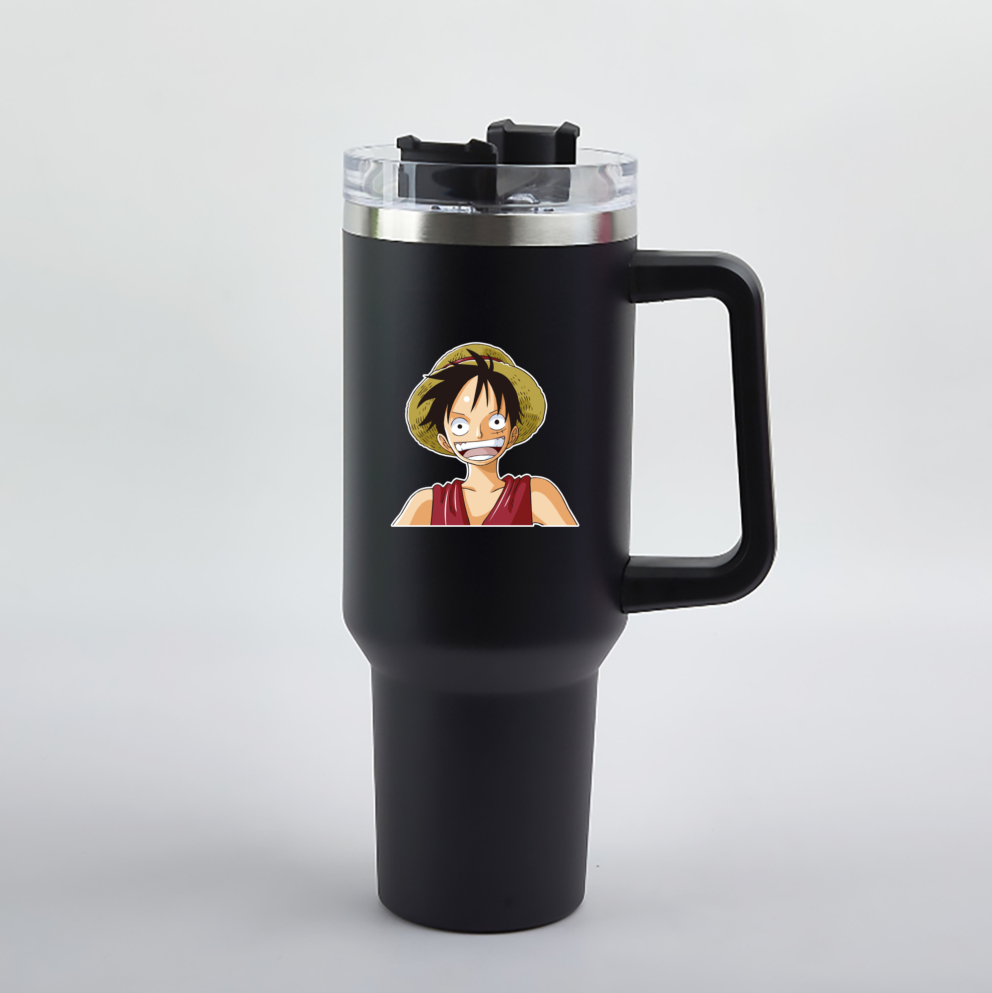 ワンピース モンキー・D・ルフィ ONE PIECE Monkey D. Luffy 1200mL車用タンブラー（カラープリント）