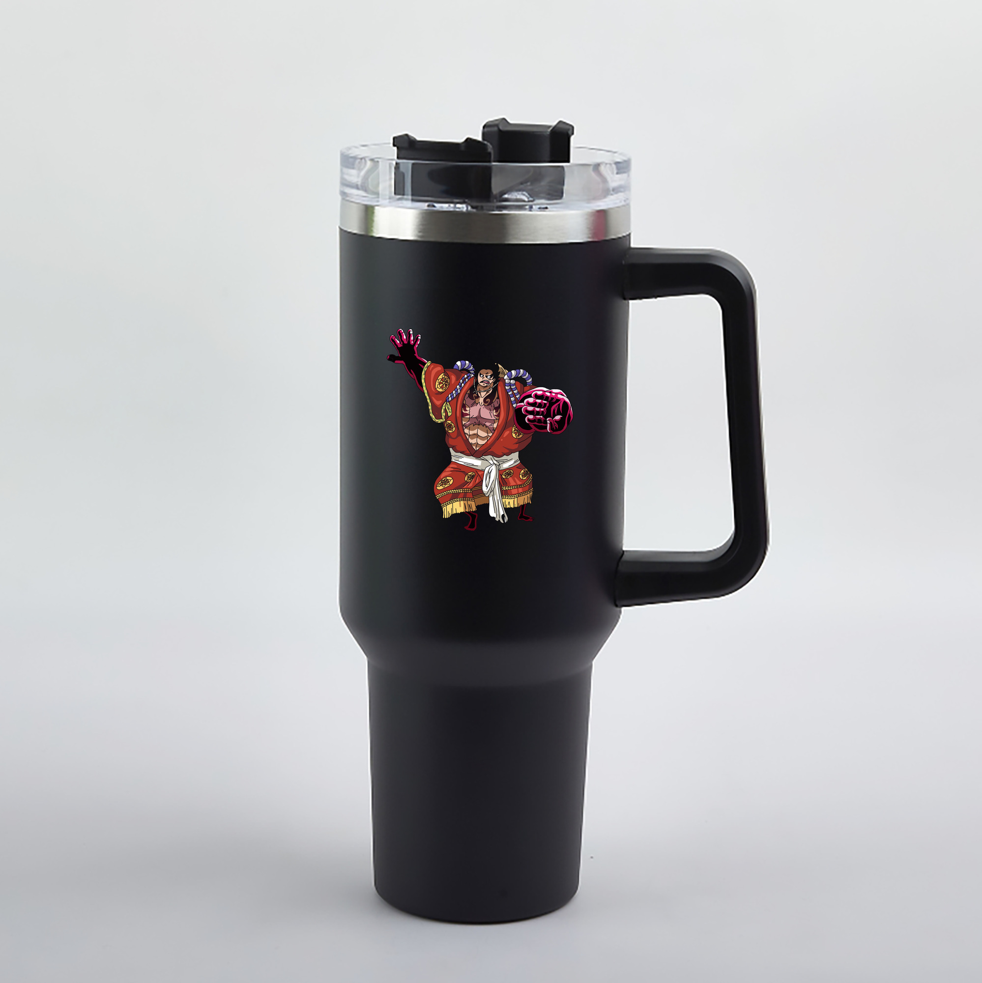 ワンピース モンキー・D・ルフィ ONE PIECE Monkey D. Luffy 1200mL車用タンブラー（カラープリント）