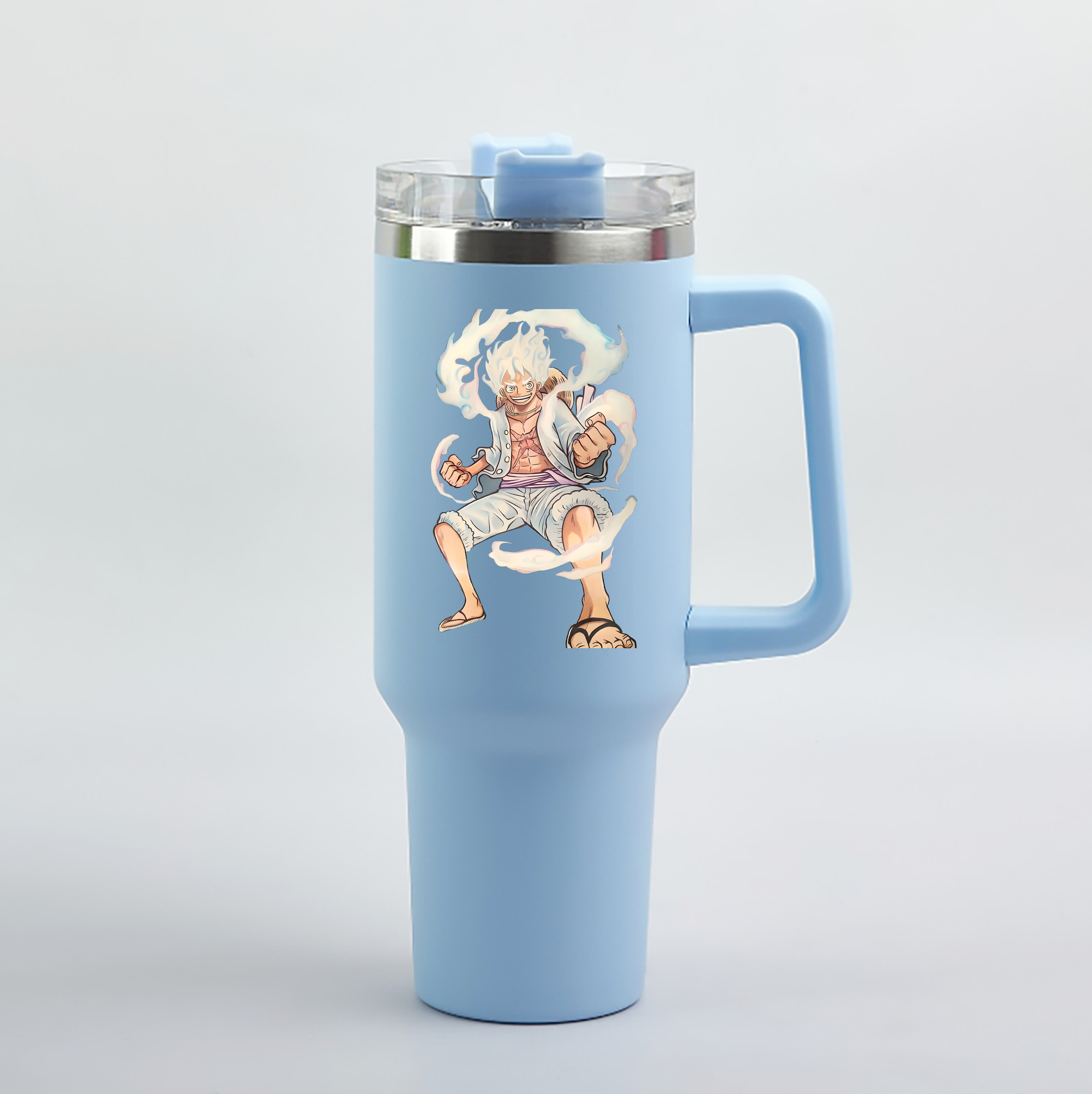 ワンピース モンキー・D・ルフィ ONE PIECE Monkey D. Luffy 1200mL車用タンブラー（カラープリント）