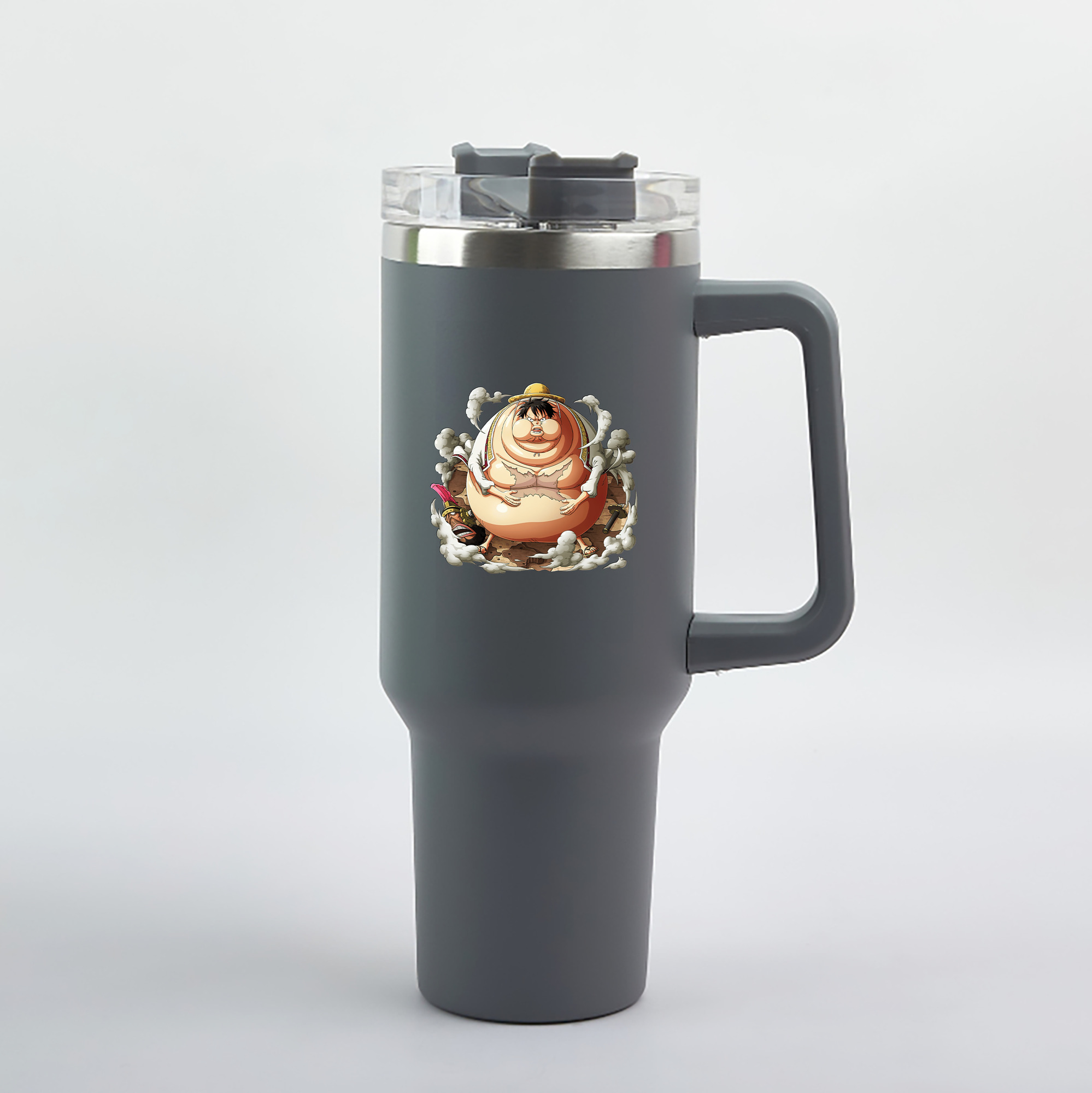 ワンピース モンキー・D・ルフィ ONE PIECE Monkey D. Luffy 1200mL車用タンブラー（カラープリント）