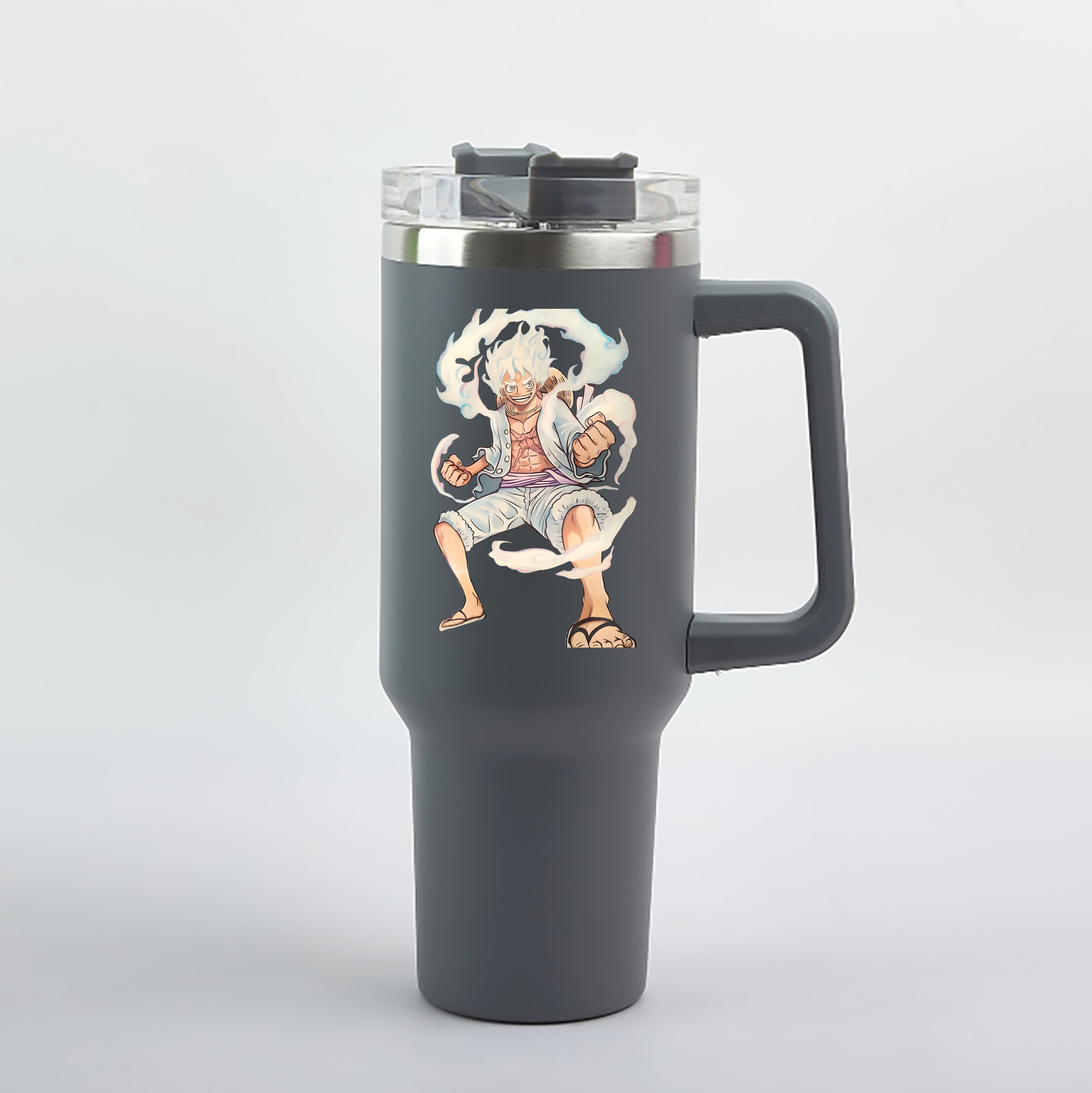 ワンピース モンキー・D・ルフィ ONE PIECE Monkey D. Luffy 1200mL車用タンブラー（カラープリント）