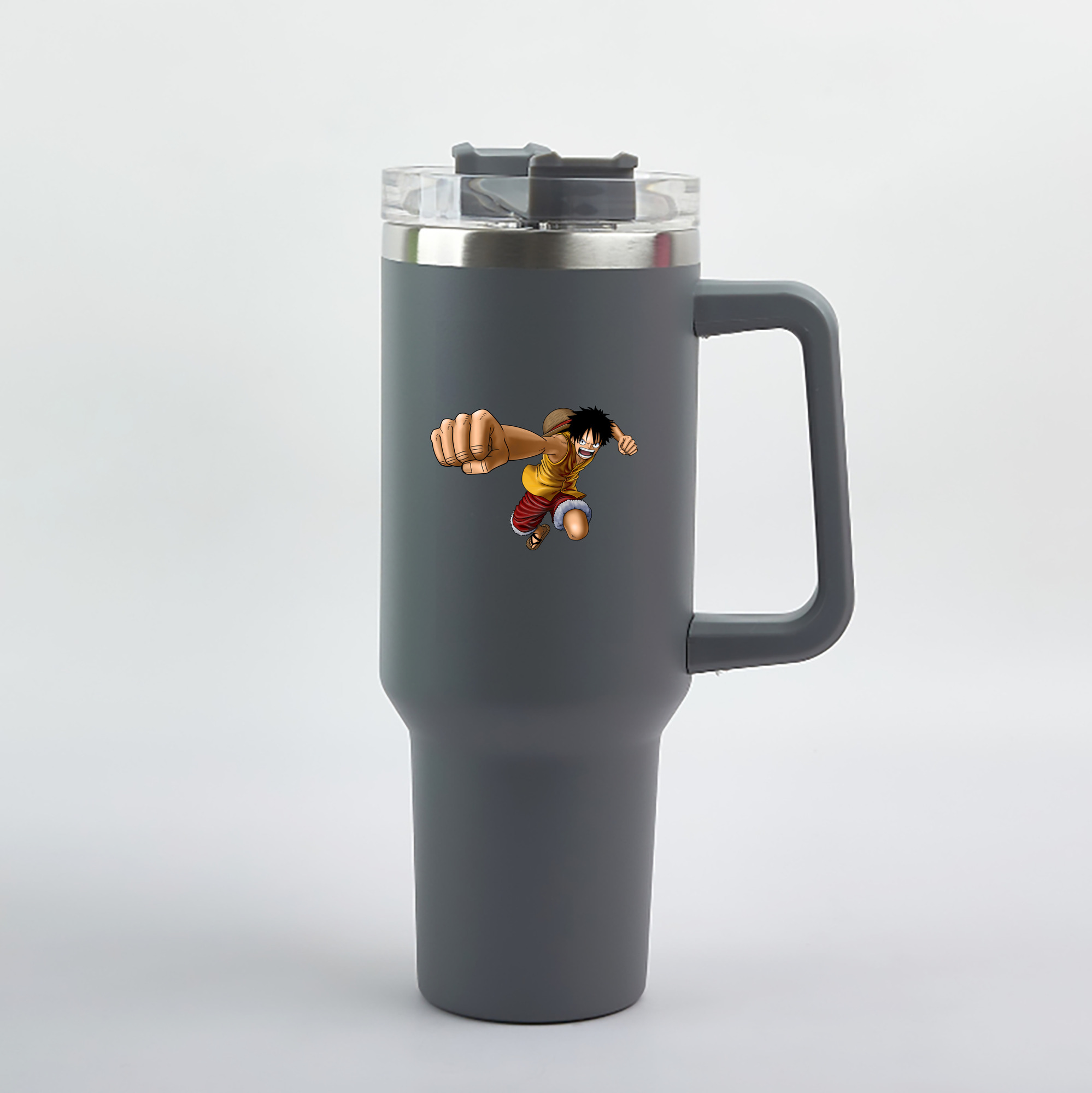 ワンピース モンキー・D・ルフィ ONE PIECE Monkey D. Luffy 1200mL車用タンブラー（カラープリント）