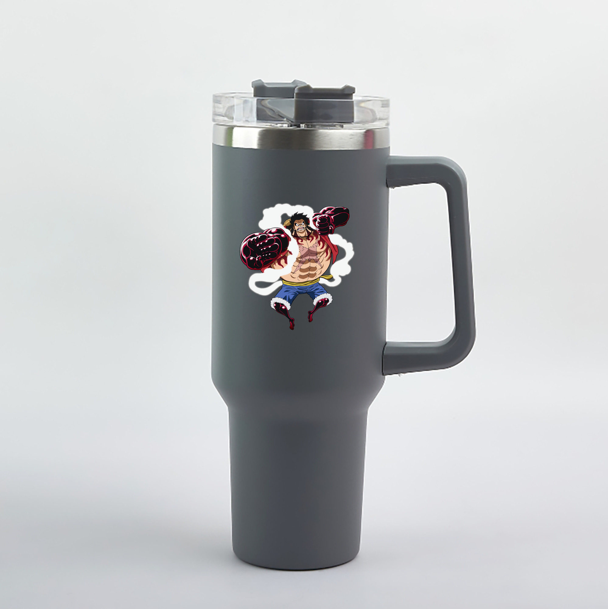 ワンピース モンキー・D・ルフィ ONE PIECE Monkey D. Luffy 1200mL車用タンブラー（カラープリント）