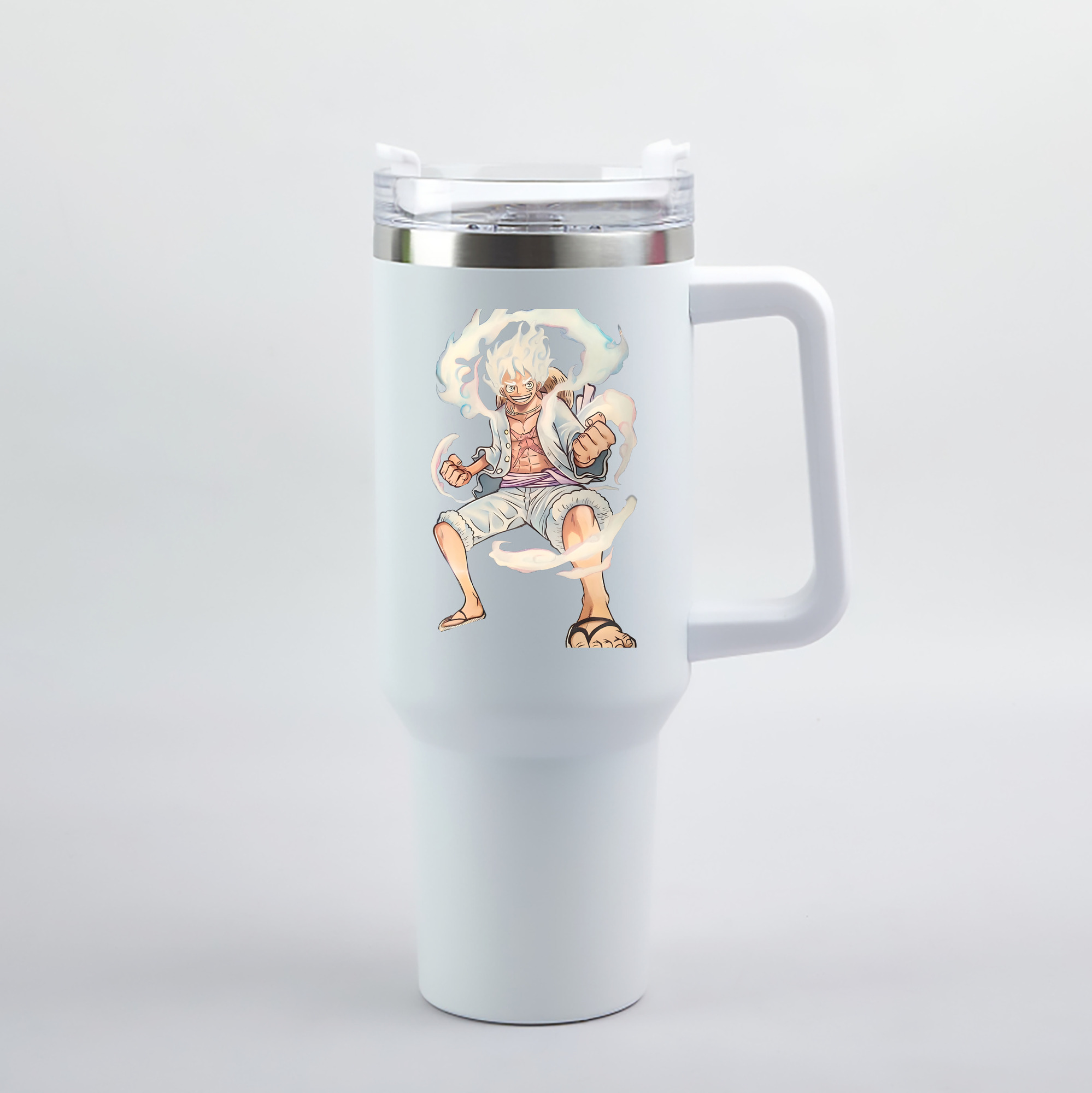 ワンピース モンキー・D・ルフィ ONE PIECE Monkey D. Luffy 1200mL車用タンブラー（カラープリント）
