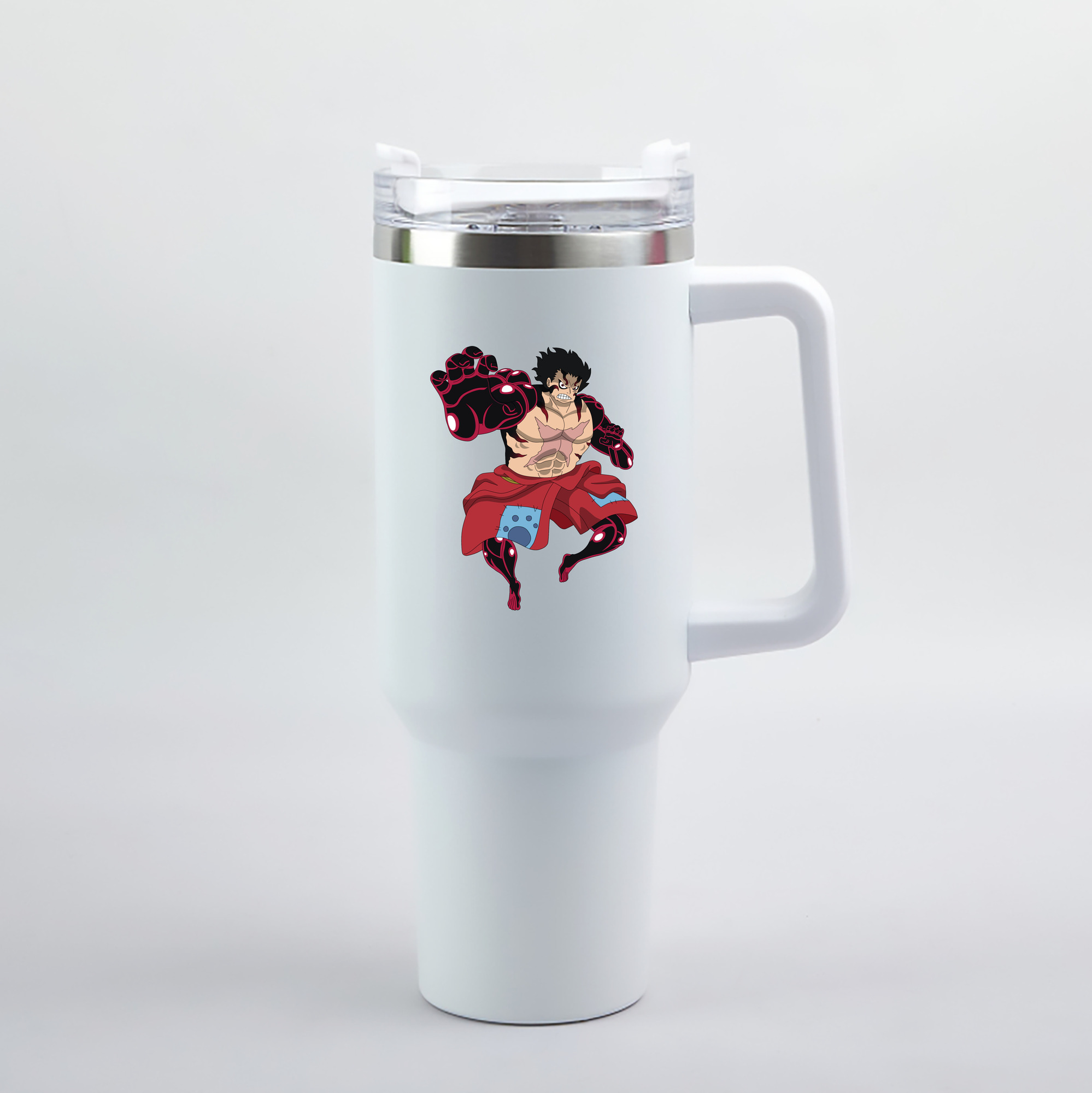 ワンピース モンキー・D・ルフィ ONE PIECE Monkey D. Luffy 1200mL車用タンブラー（カラープリント）