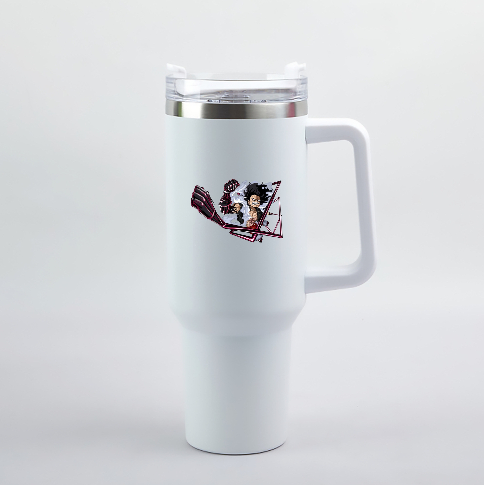 ワンピース モンキー・D・ルフィ ONE PIECE Monkey D. Luffy 1200mL車用タンブラー（カラープリント）