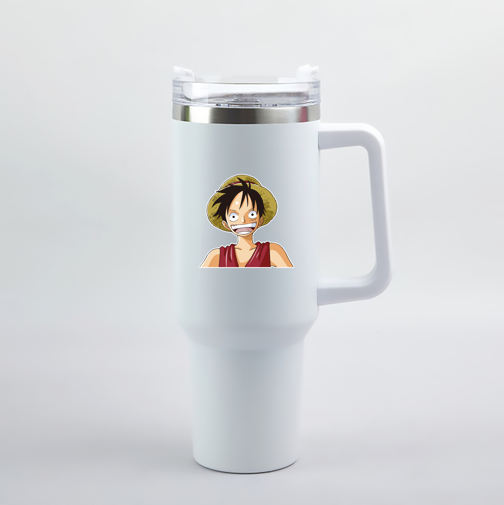 ワンピース モンキー・D・ルフィ ONE PIECE Monkey D. Luffy 1200mL車用タンブラー（カラープリント）