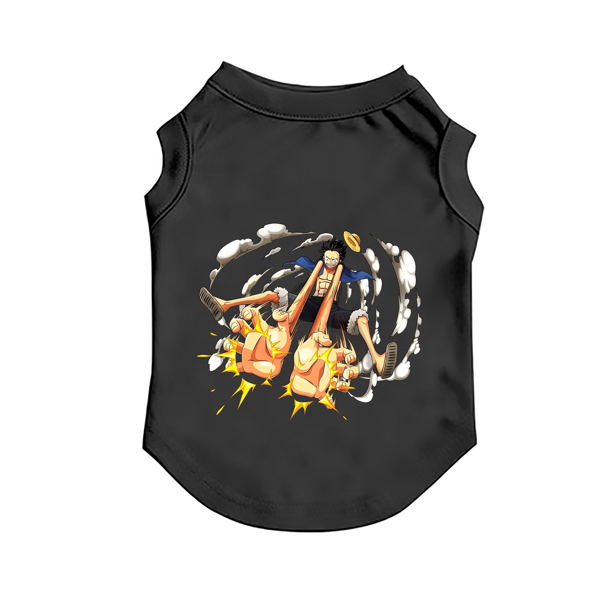 （画像用） ワンピース モンキー・D・ルフィ ONE PIECE Monkey D. Luffy ペット用ベスト
