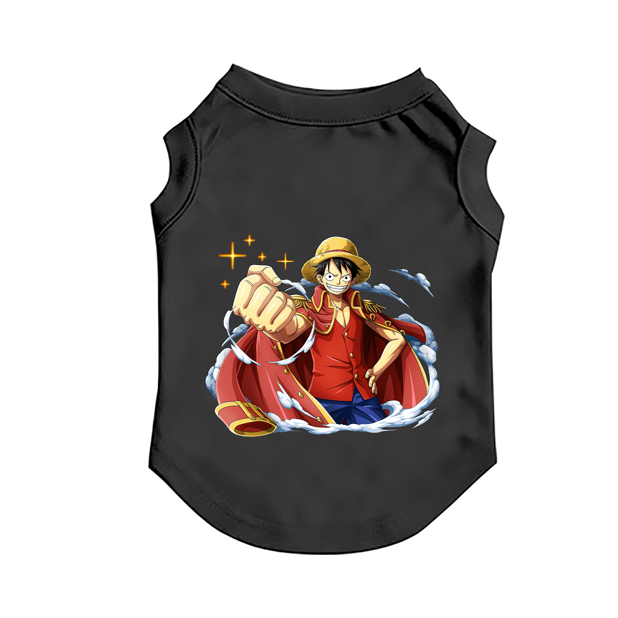 （画像用） ワンピース モンキー・D・ルフィ ONE PIECE Monkey D. Luffy ペット用ベスト