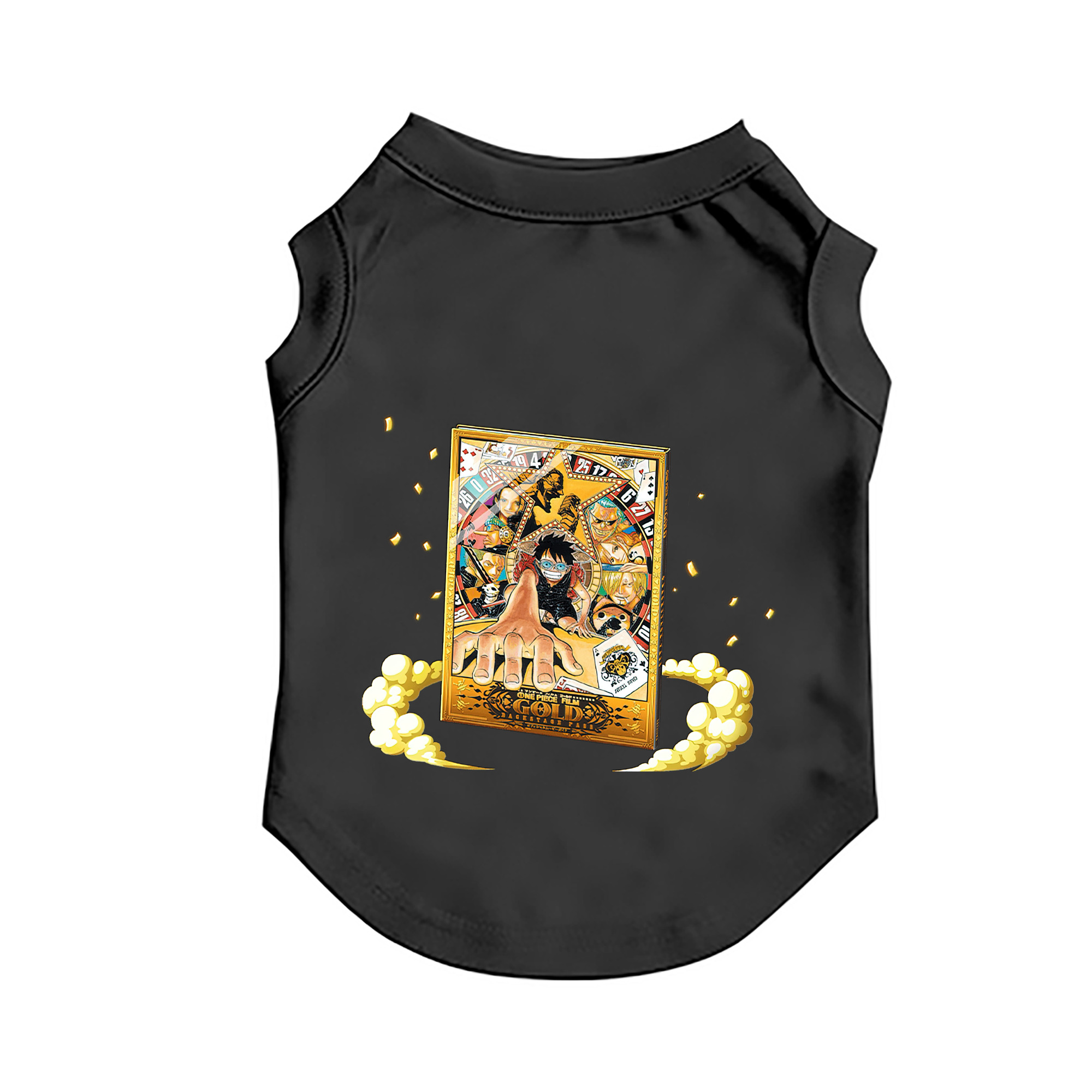 （画像用） ワンピース モンキー・D・ルフィ ONE PIECE Monkey D. Luffy ペット用ベスト
