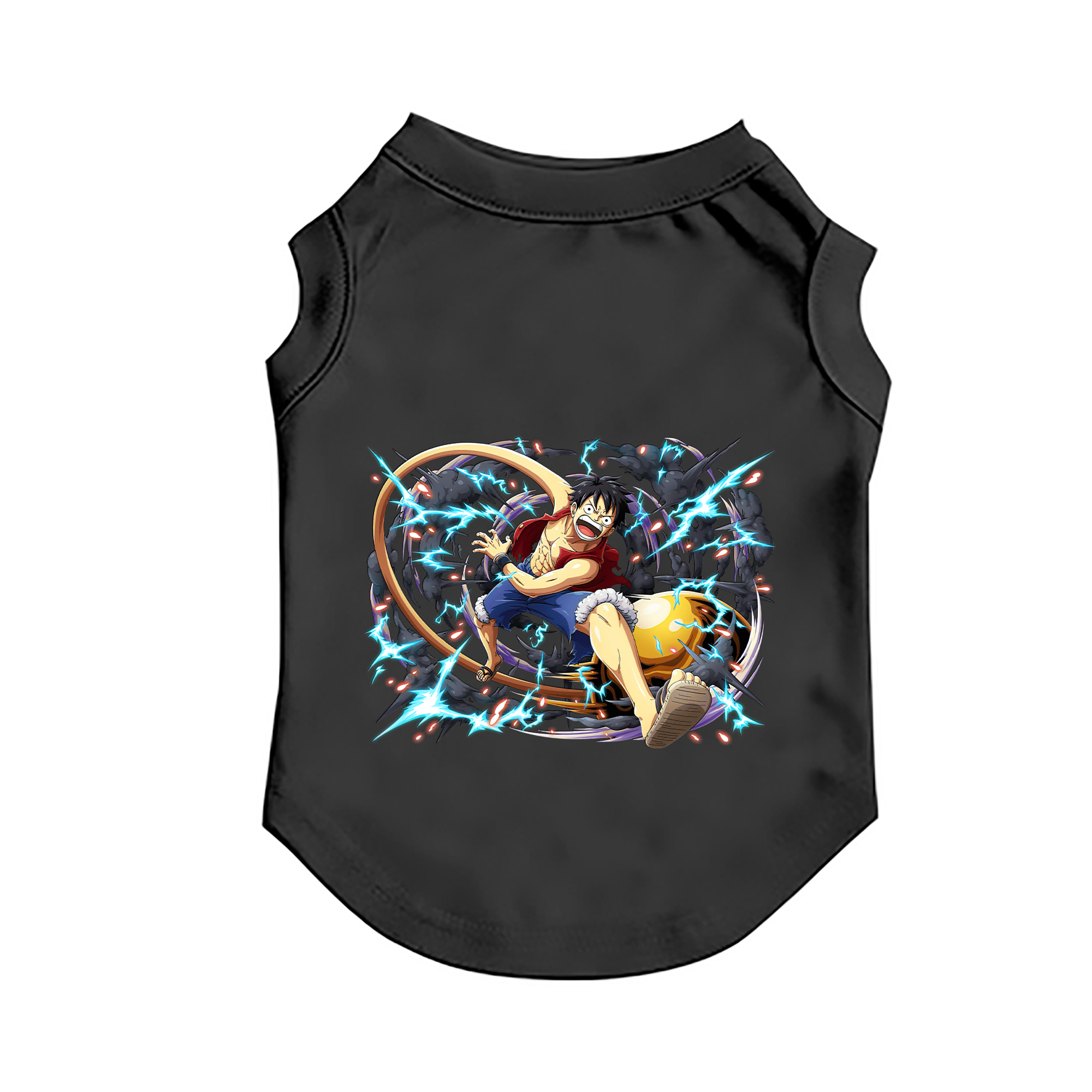 （画像用） ワンピース モンキー・D・ルフィ ONE PIECE Monkey D. Luffy ペット用ベスト