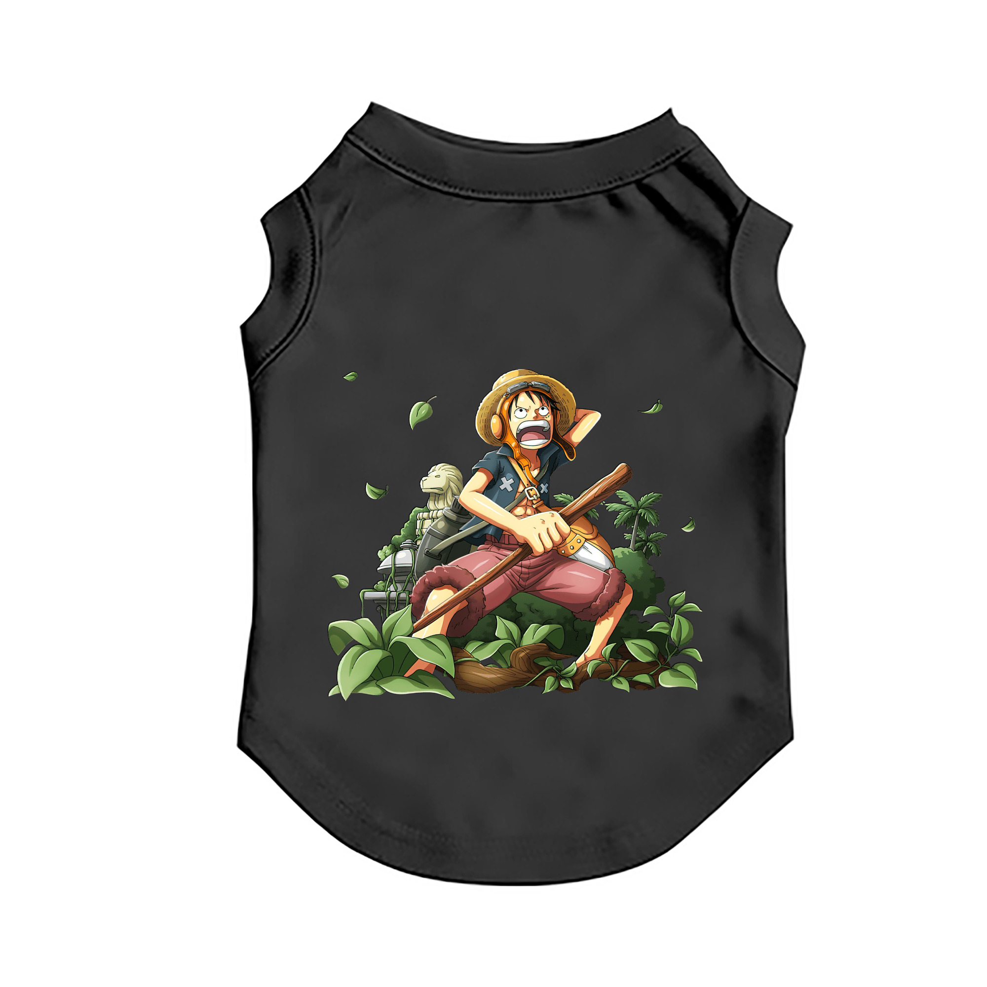 （画像用） ワンピース モンキー・D・ルフィ ONE PIECE Monkey D. Luffy ペット用ベスト