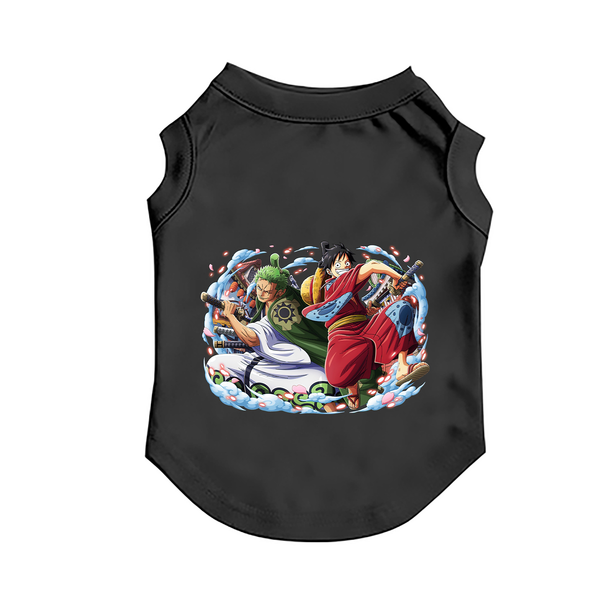 （画像用） ワンピース モンキー・D・ルフィ ONE PIECE Monkey D. Luffy ペット用ベスト