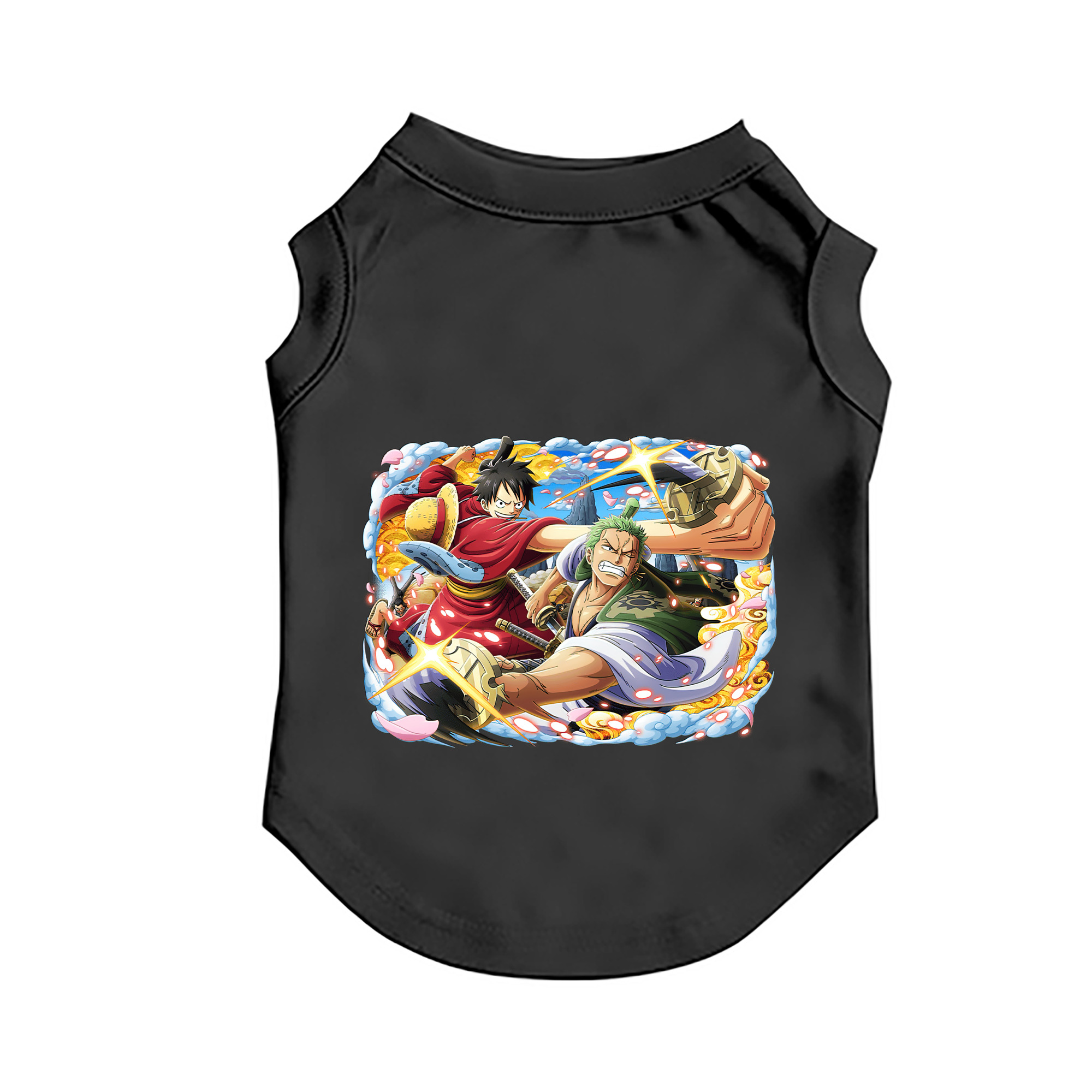 （画像用） ワンピース モンキー・D・ルフィ ONE PIECE Monkey D. Luffy ペット用ベスト