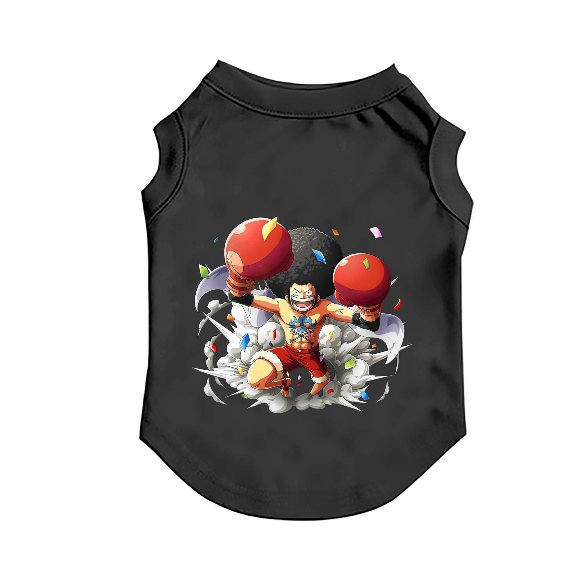 （画像用） ワンピース モンキー・D・ルフィ ONE PIECE Monkey D. Luffy ペット用ベスト
