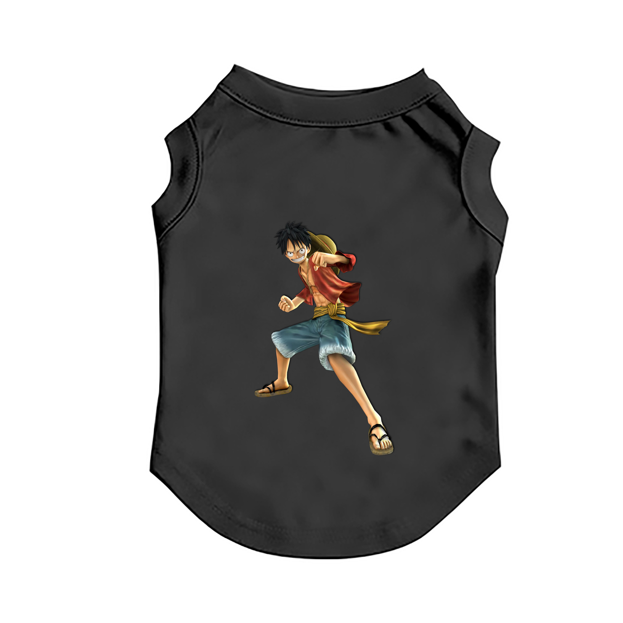 （画像用） ワンピース モンキー・D・ルフィ ONE PIECE Monkey D. Luffy ペット用ベスト