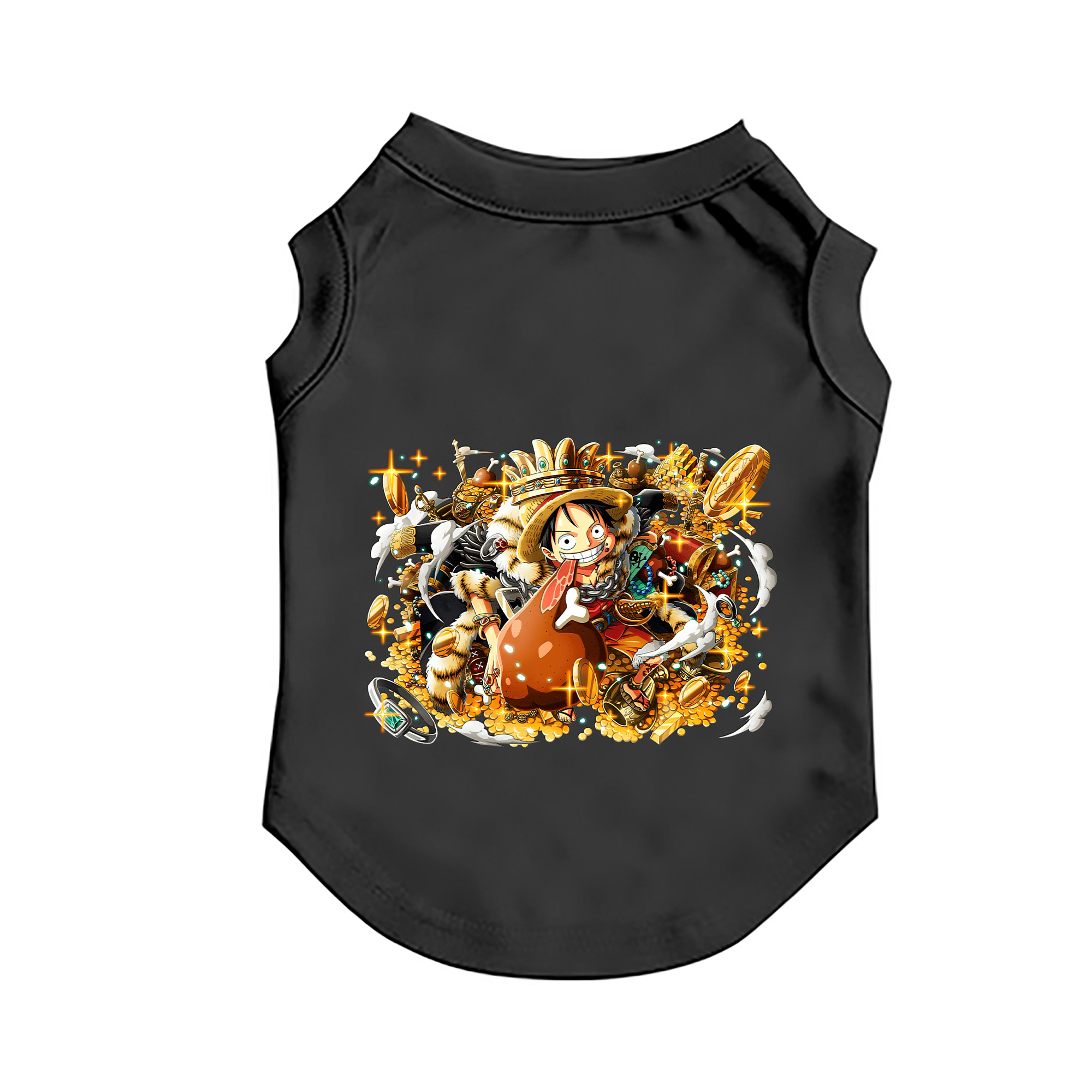 （画像用） ワンピース モンキー・D・ルフィ ONE PIECE Monkey D. Luffy ペット用ベスト