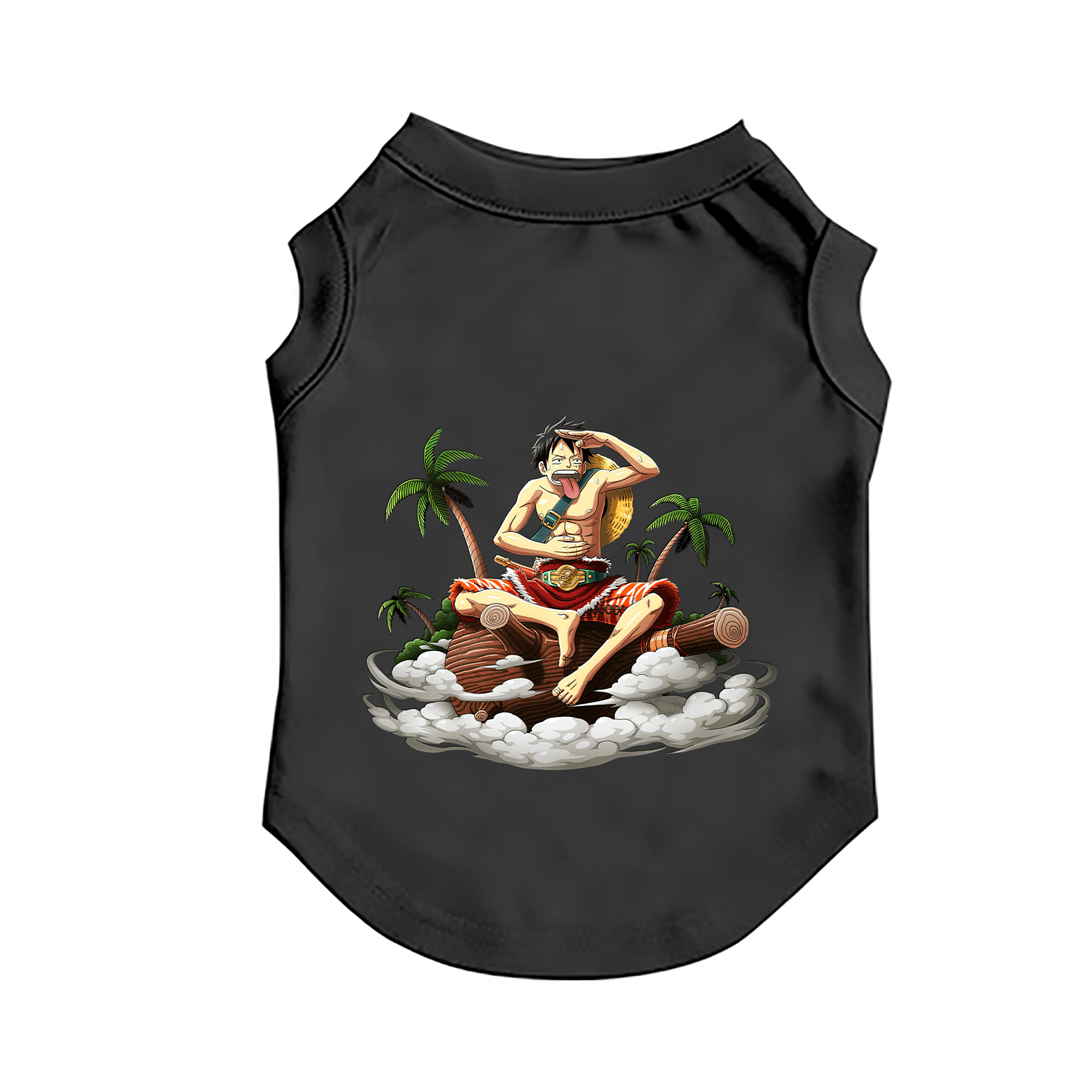 （画像用） ワンピース モンキー・D・ルフィ ONE PIECE Monkey D. Luffy ペット用ベスト