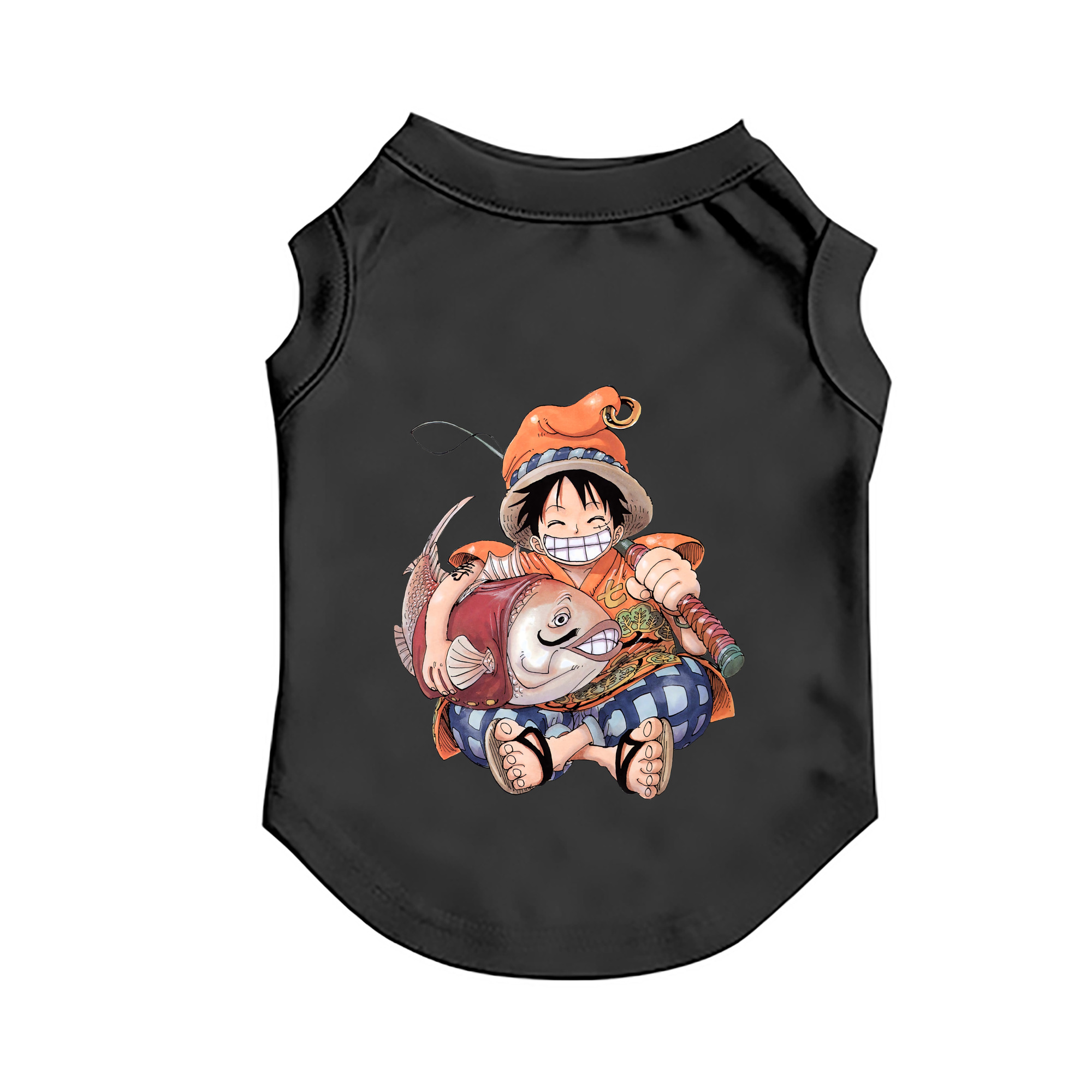 （画像用） ワンピース モンキー・D・ルフィ ONE PIECE Monkey D. Luffy ペット用ベスト