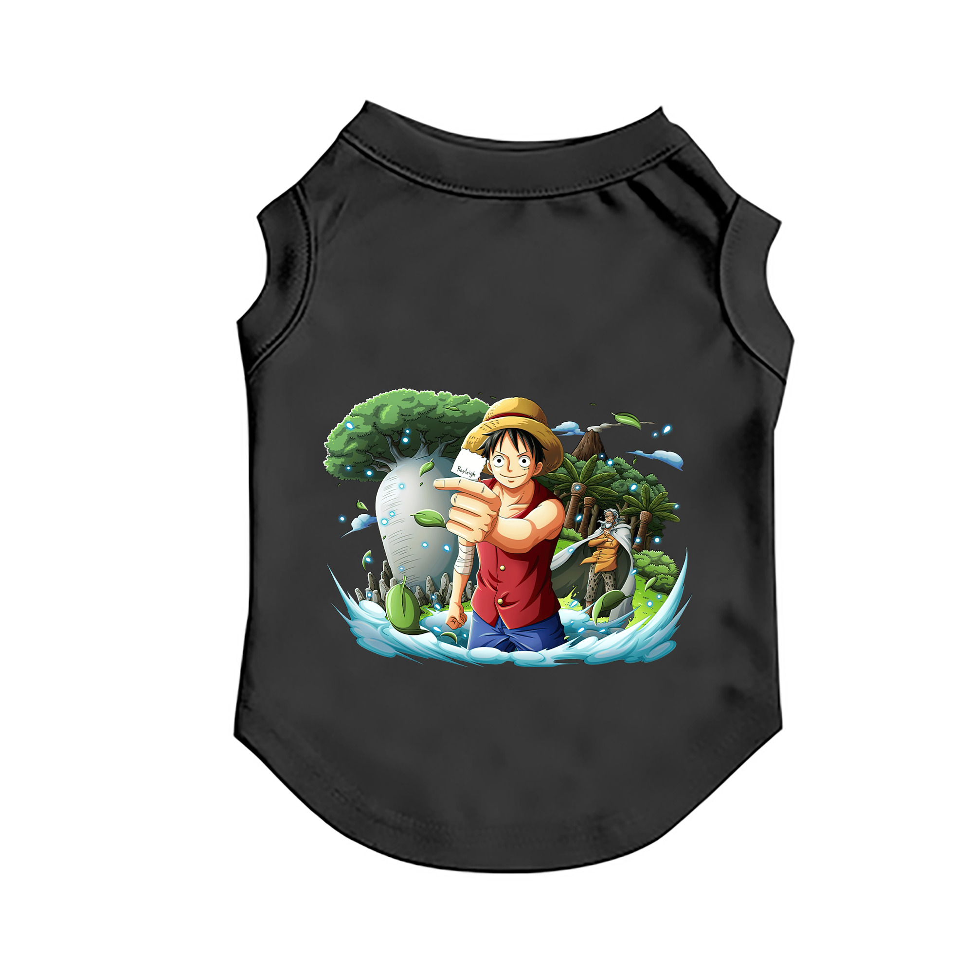 （画像用） ワンピース モンキー・D・ルフィ ONE PIECE Monkey D. Luffy ペット用ベスト