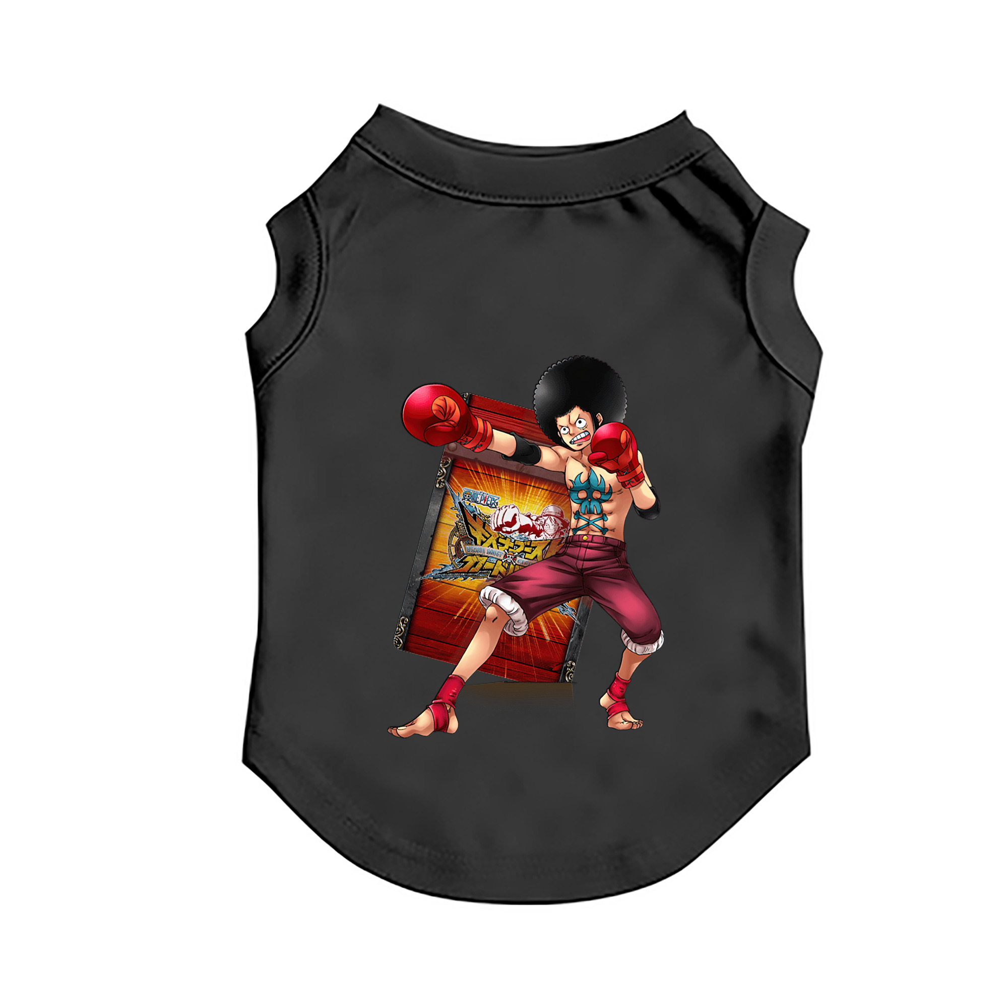 （画像用） ワンピース モンキー・D・ルフィ ONE PIECE Monkey D. Luffy ペット用ベスト