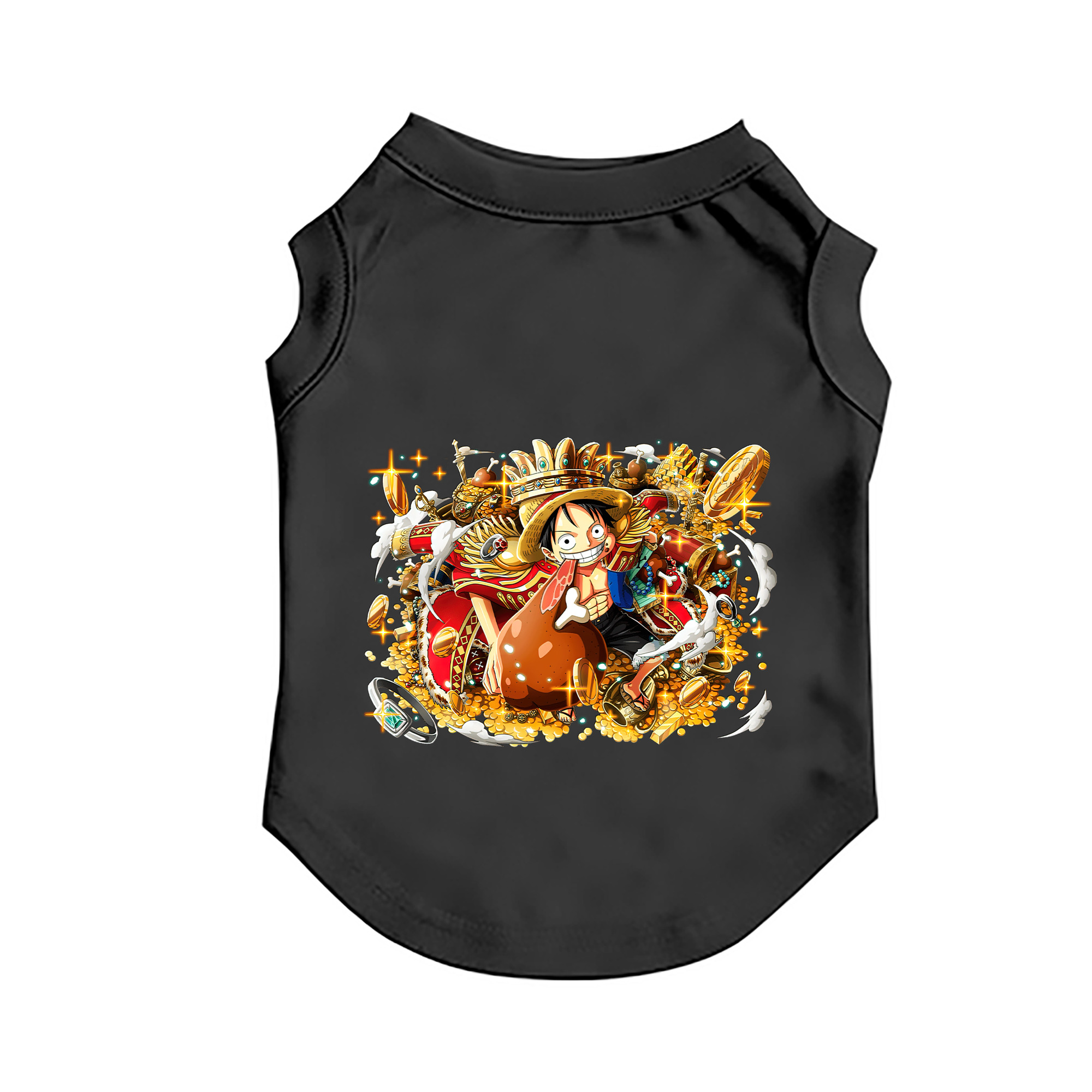 （画像用） ワンピース モンキー・D・ルフィ ONE PIECE Monkey D. Luffy ペット用ベスト