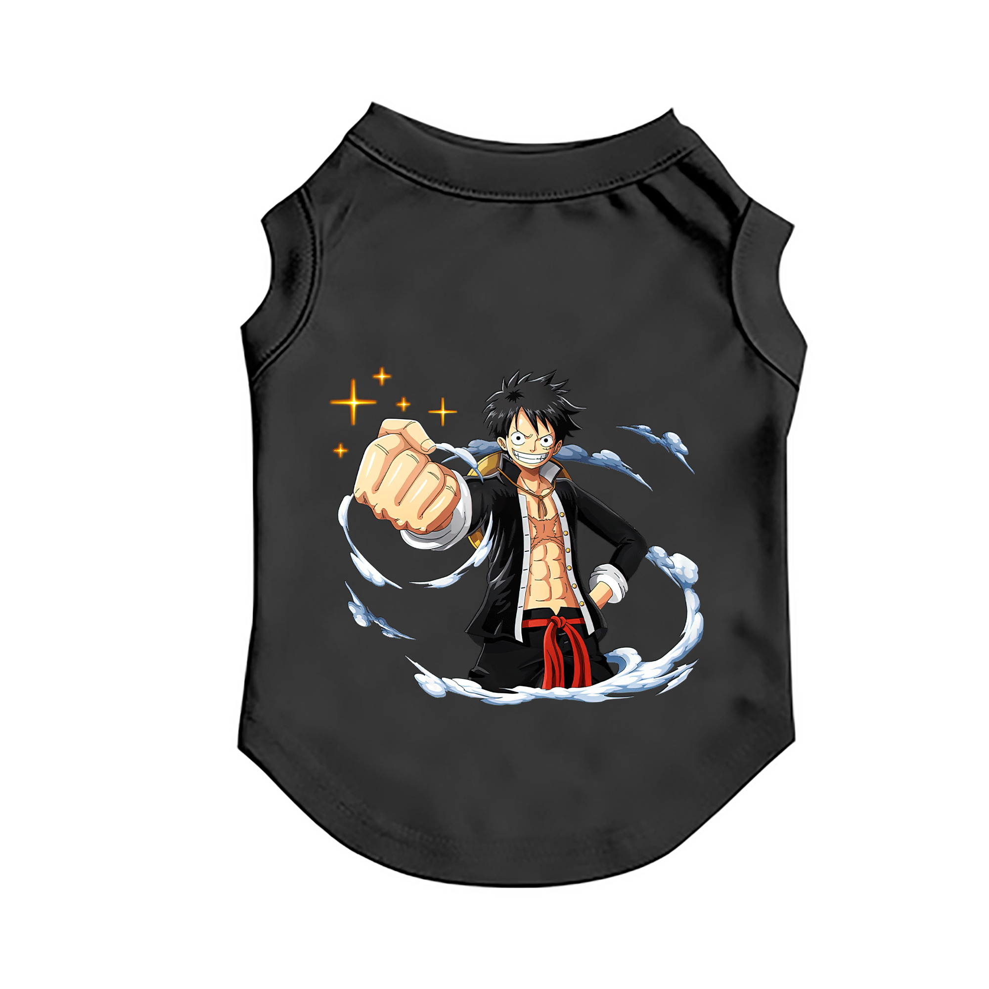 （画像用） ワンピース モンキー・D・ルフィ ONE PIECE Monkey D. Luffy ペット用ベスト