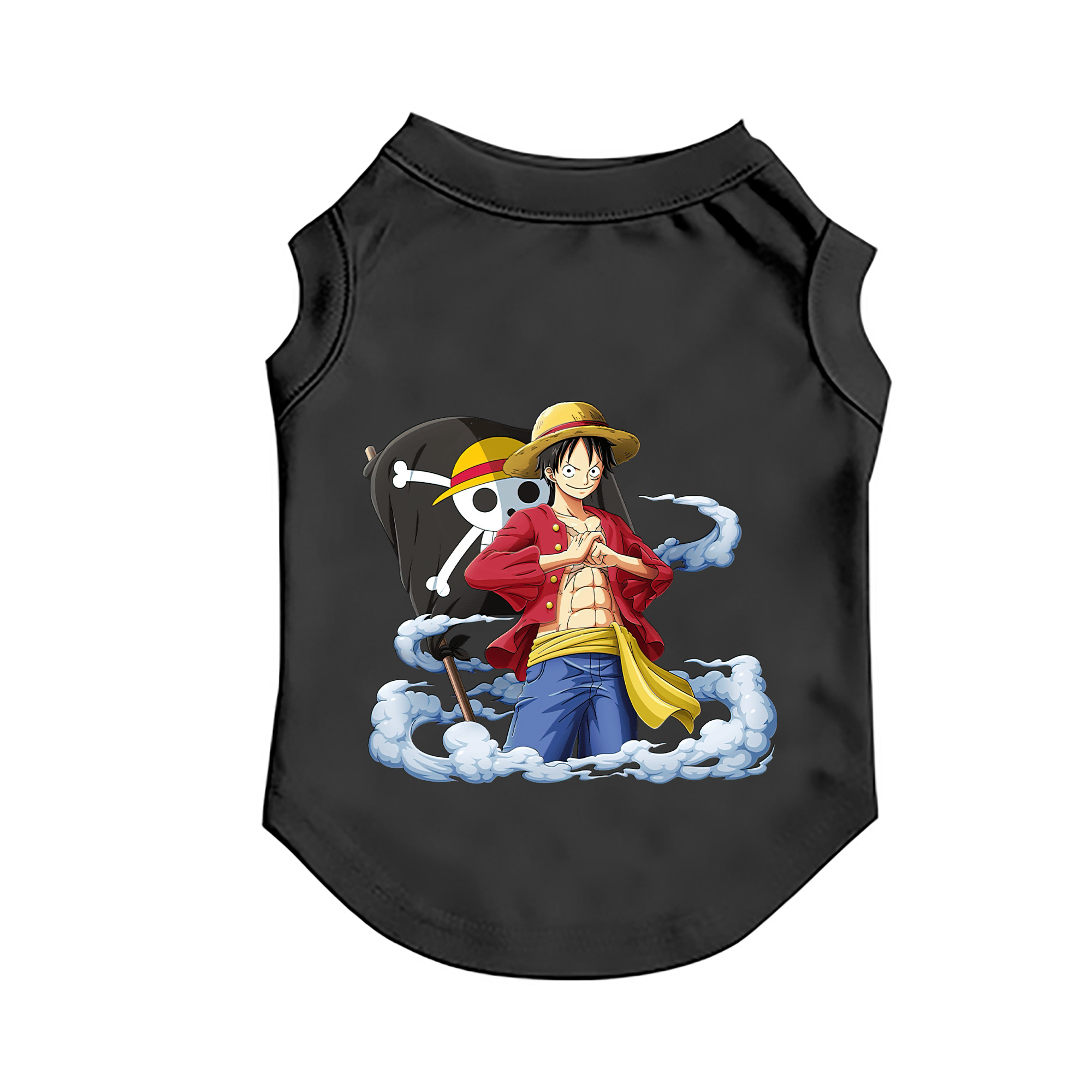 （画像用） ワンピース モンキー・D・ルフィ ONE PIECE Monkey D. Luffy ペット用ベスト