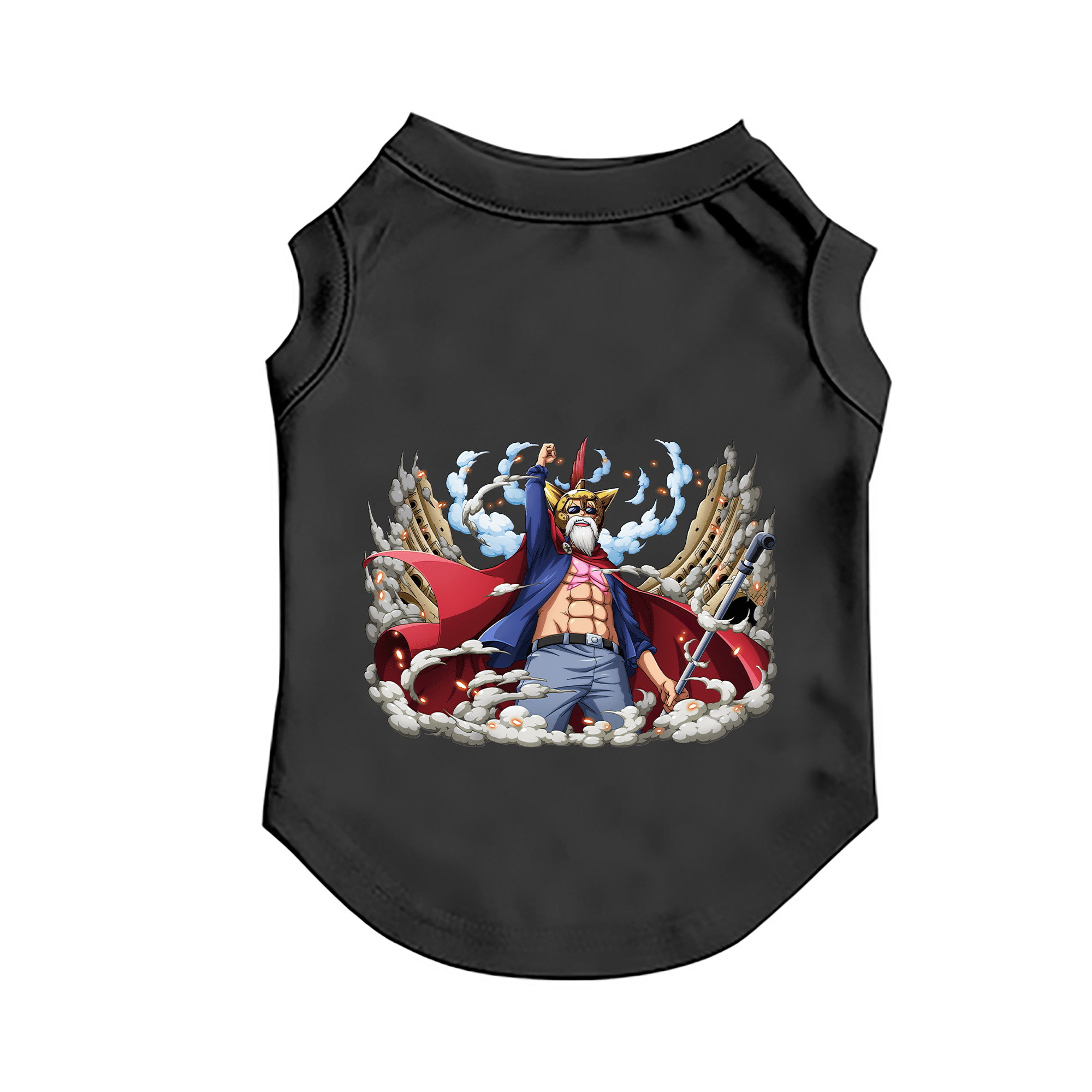 （画像用） ワンピース モンキー・D・ルフィ ONE PIECE Monkey D. Luffy ペット用ベスト