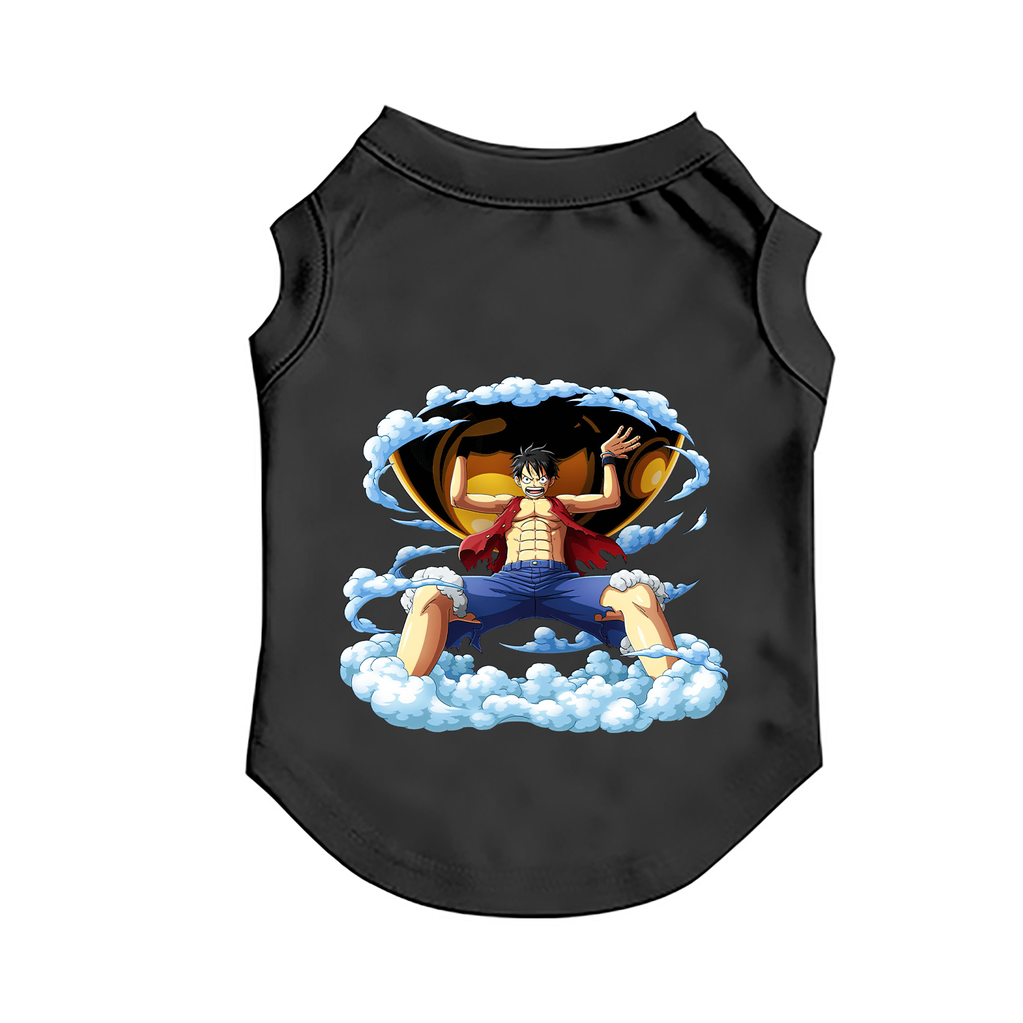 （画像用） ワンピース モンキー・D・ルフィ ONE PIECE Monkey D. Luffy ペット用ベスト