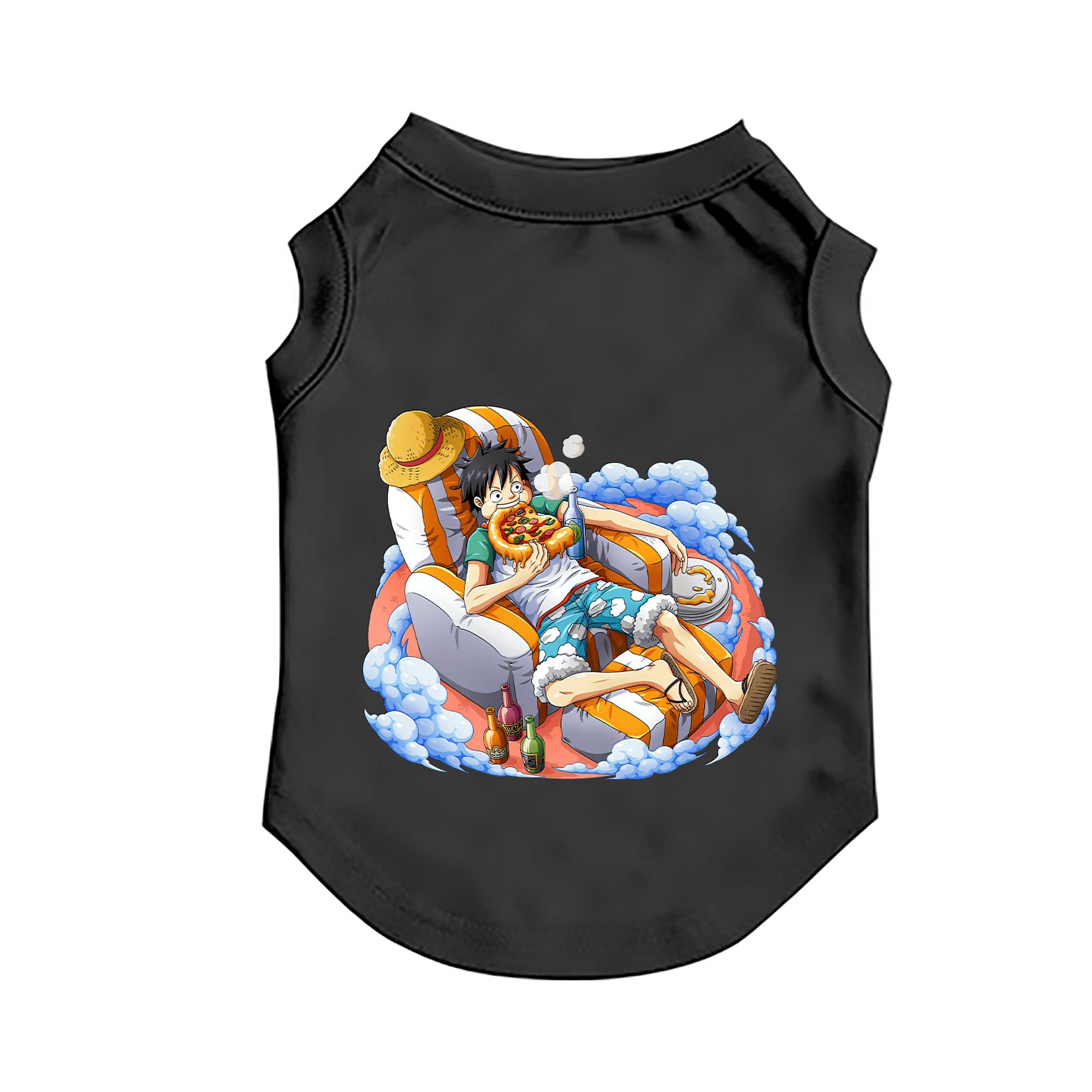 （画像用） ワンピース モンキー・D・ルフィ ONE PIECE Monkey D. Luffy ペット用ベスト
