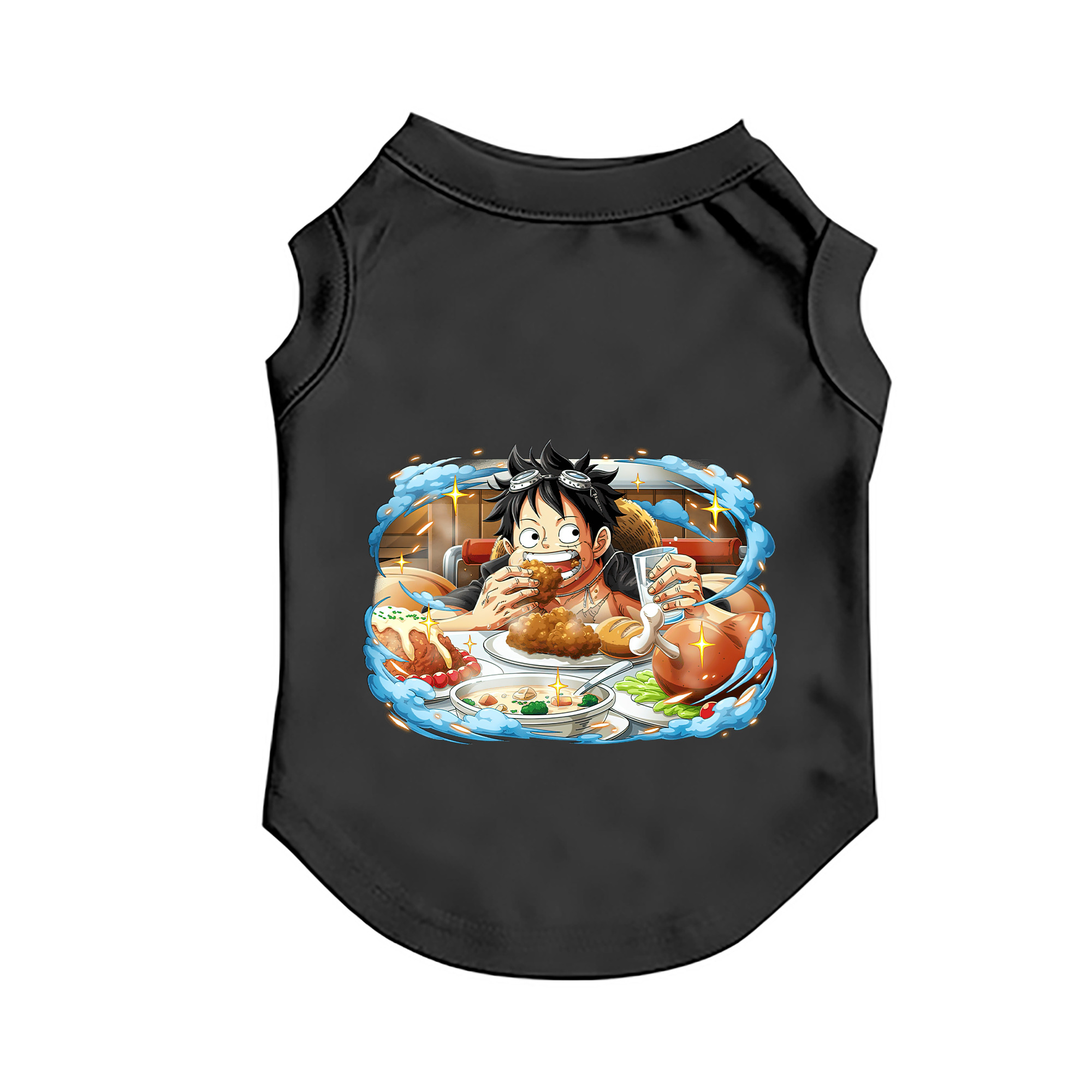 （画像用） ワンピース モンキー・D・ルフィ ONE PIECE Monkey D. Luffy ペット用ベスト