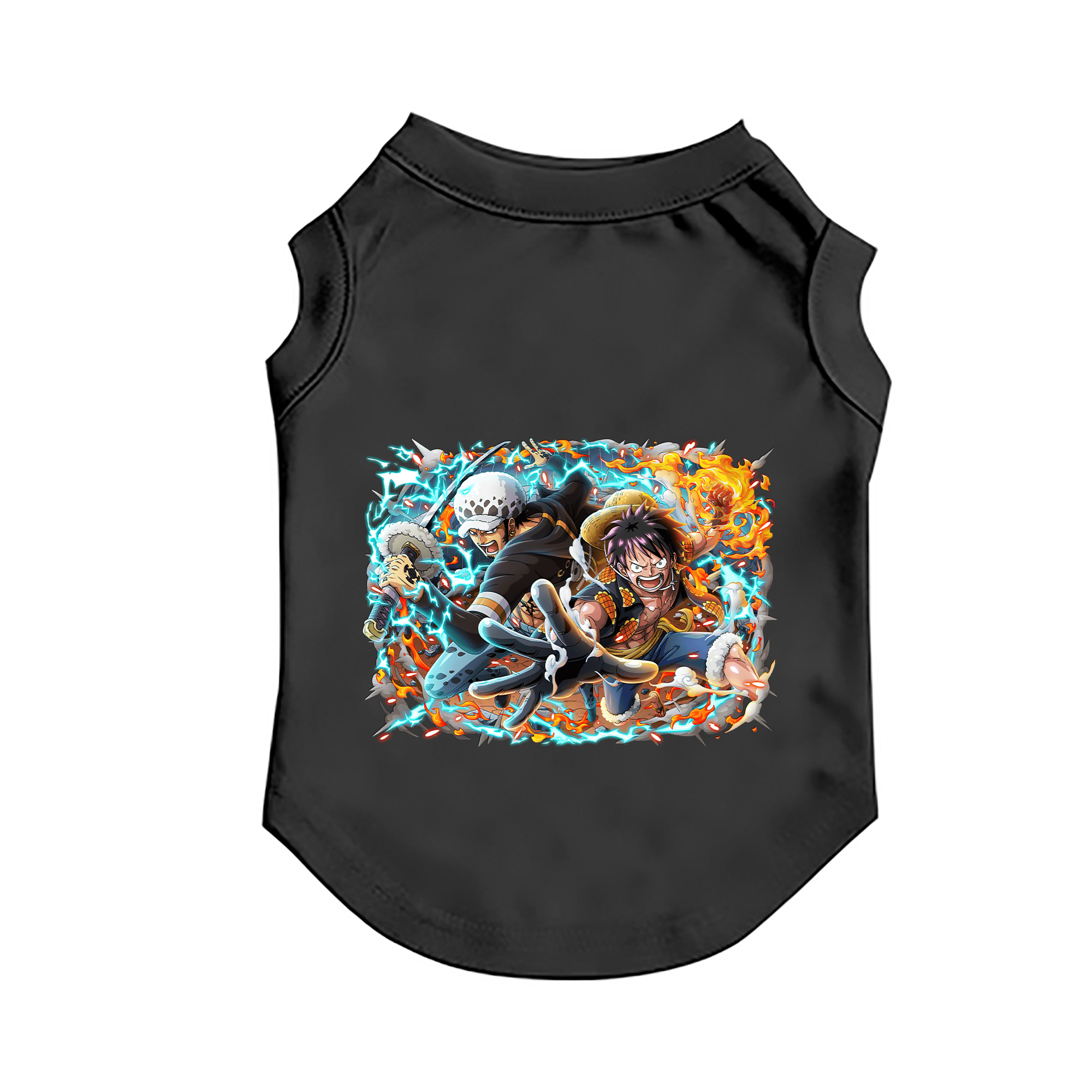 （画像用） ワンピース モンキー・D・ルフィ ONE PIECE Monkey D. Luffy ペット用ベスト