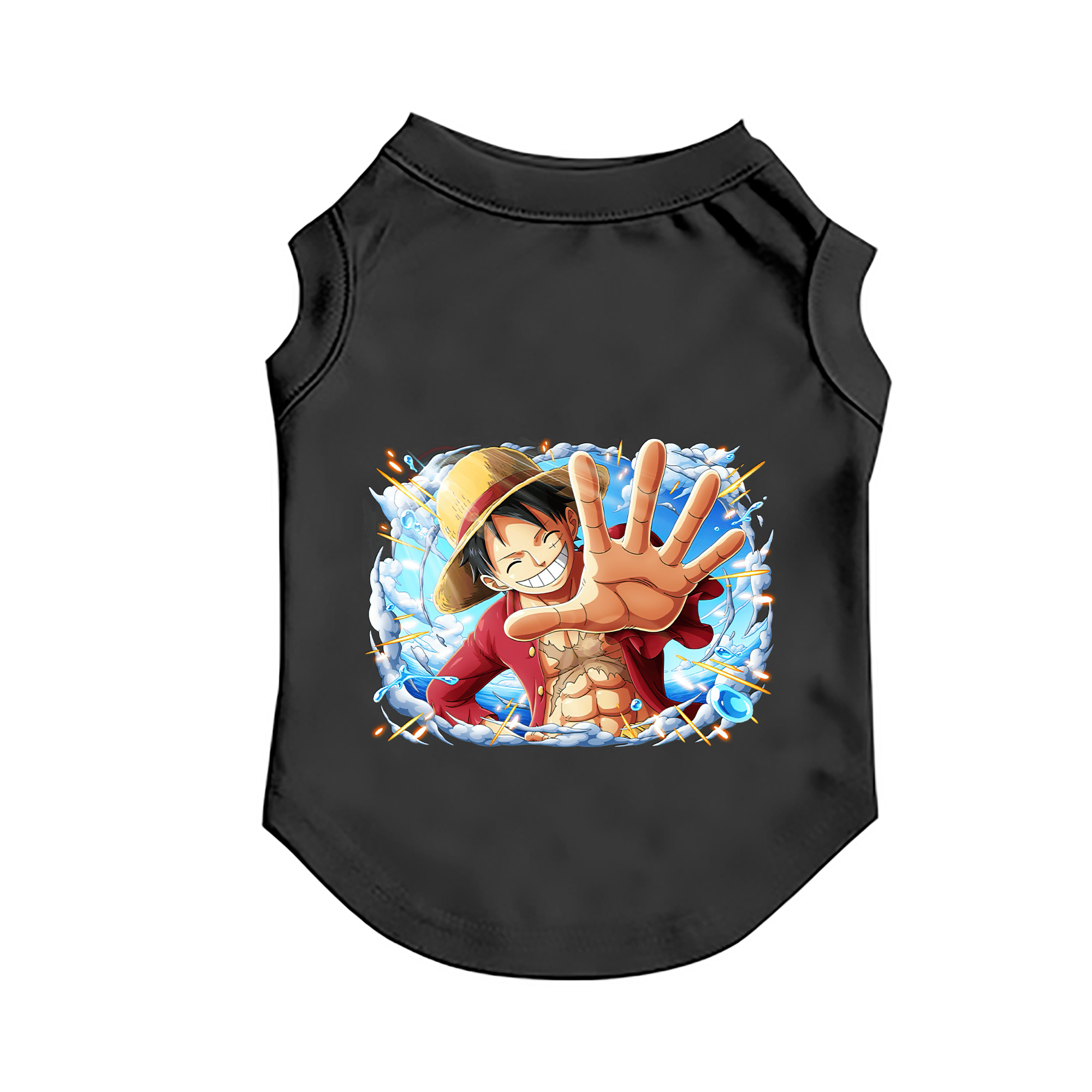 （画像用） ワンピース モンキー・D・ルフィ ONE PIECE Monkey D. Luffy ペット用ベスト