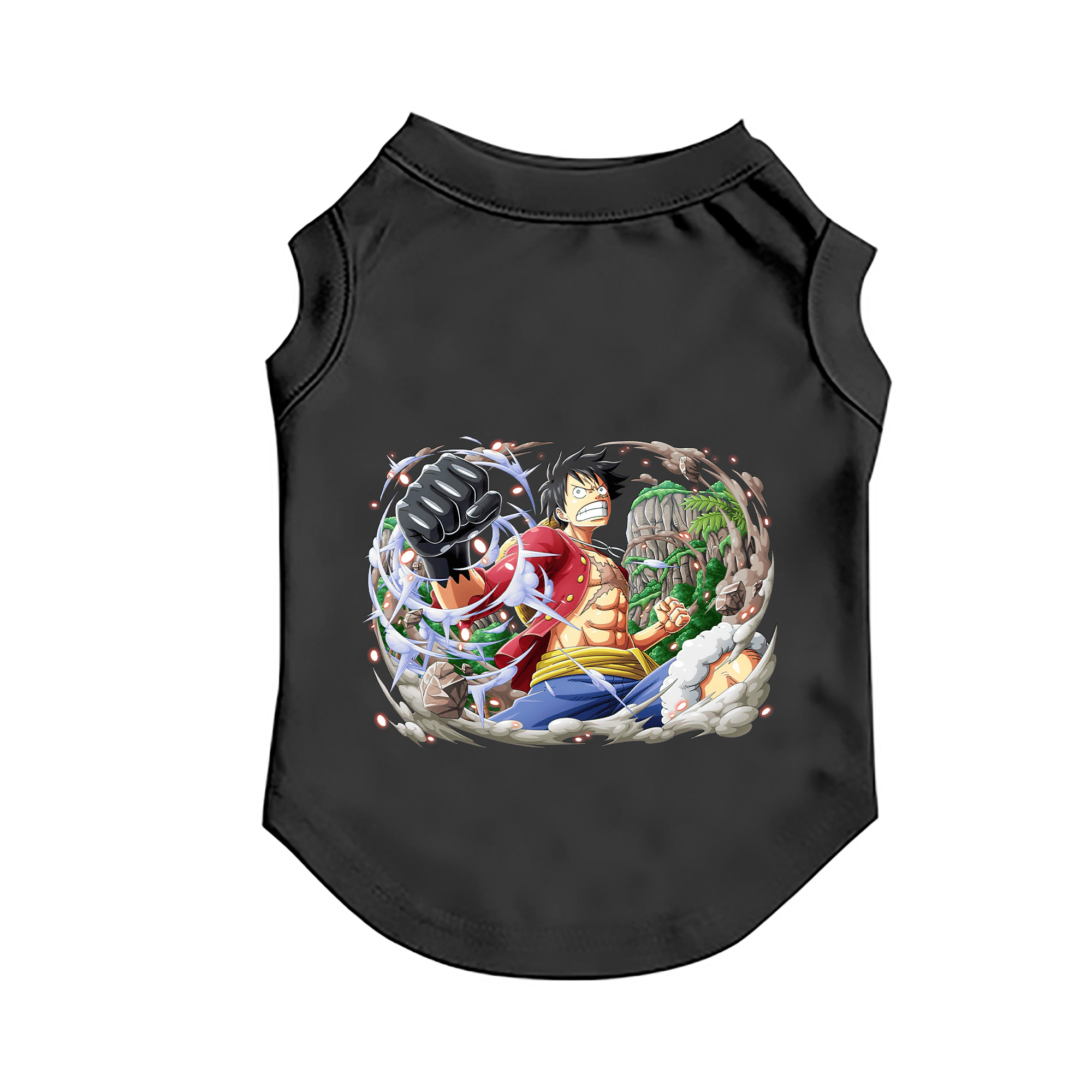 （画像用） ワンピース モンキー・D・ルフィ ONE PIECE Monkey D. Luffy ペット用ベスト
